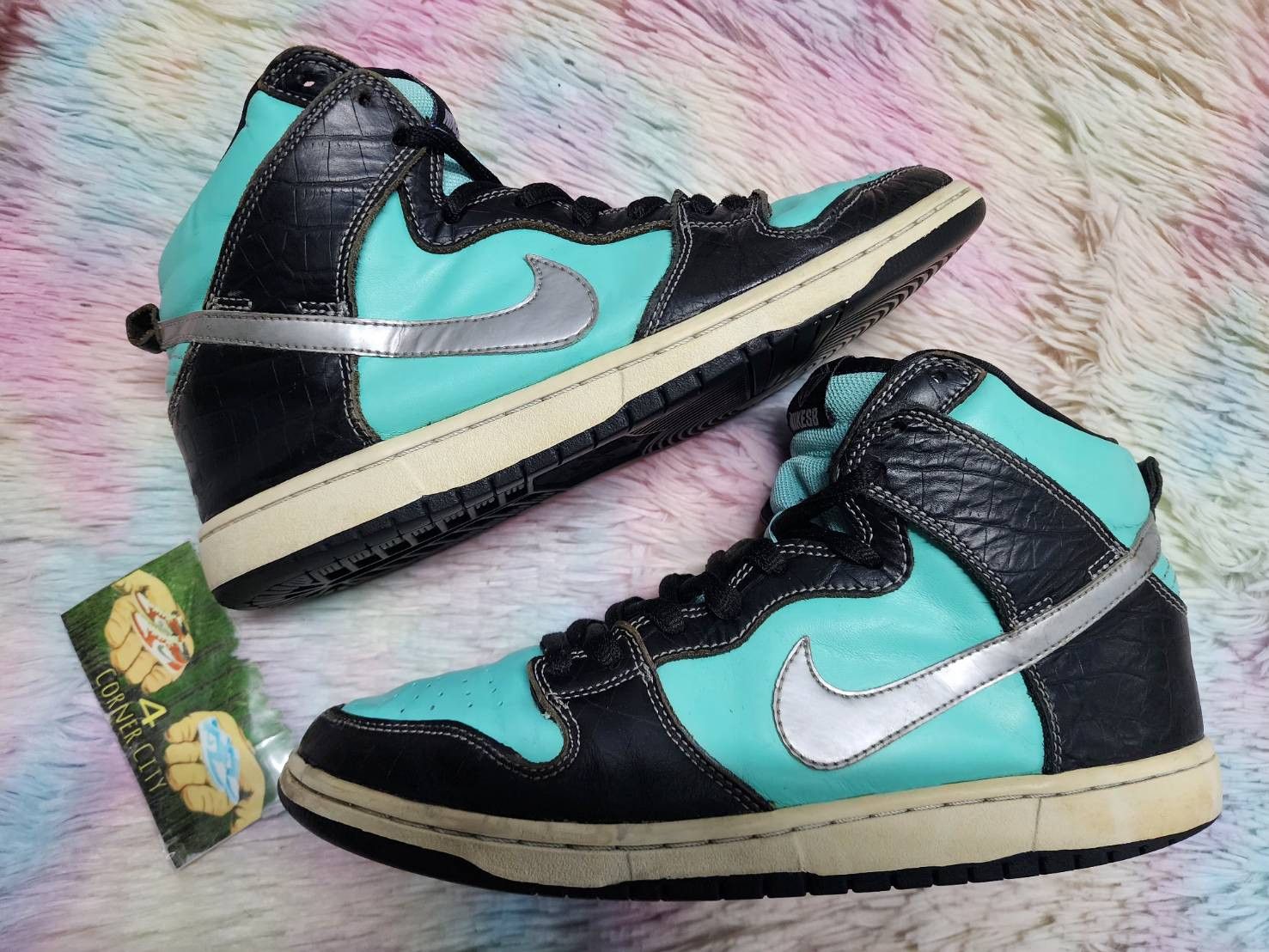 Nike Nike Sb dunk High Diamond Supply x Tiffany Size US 9 / EU 42 - 6 Thumbnail
