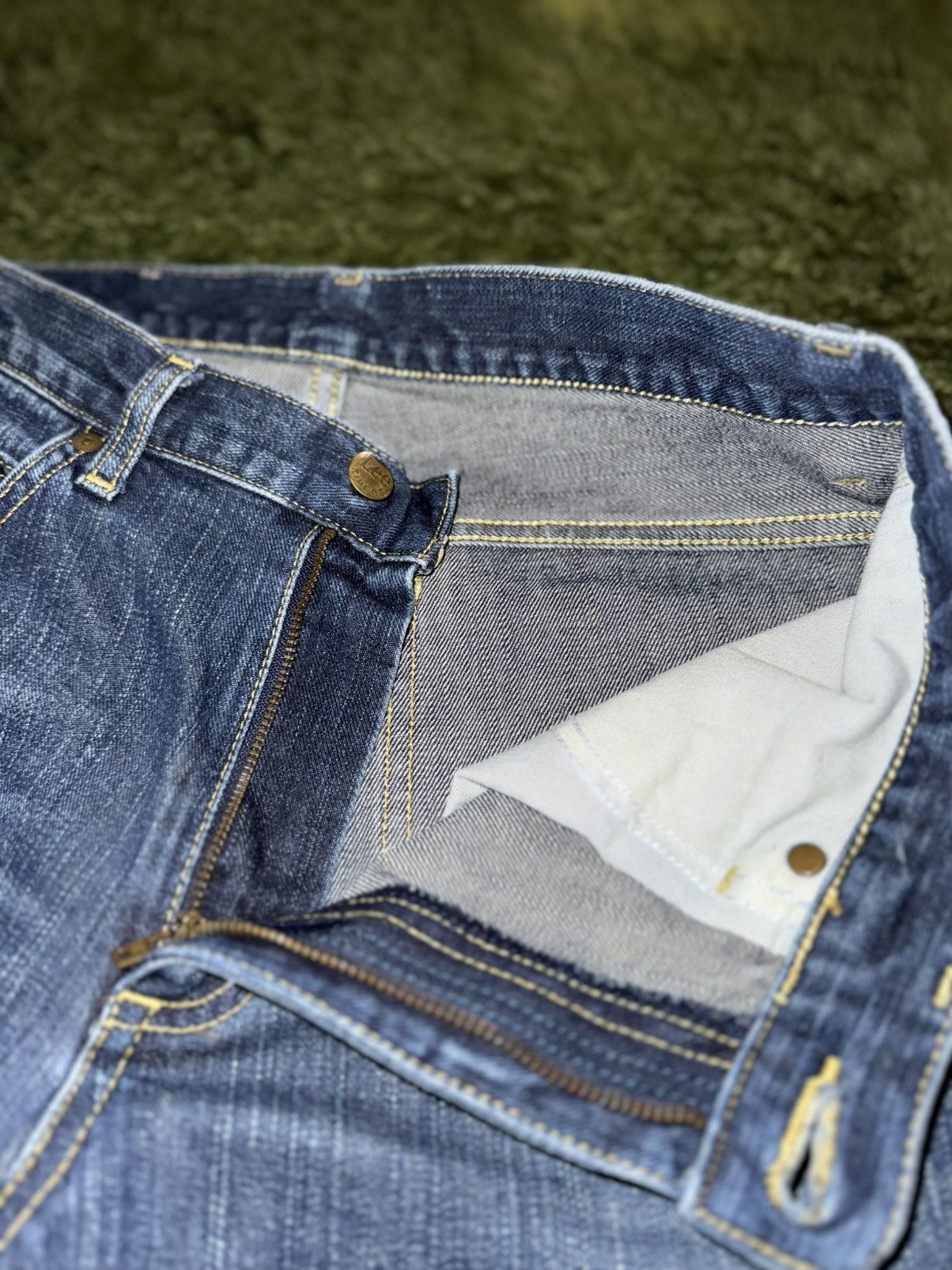 Lee [32] LEE Riders JAPAN Vintage Washed Denim Pants Size US 32 / EU 48 - 3 Thumbnail