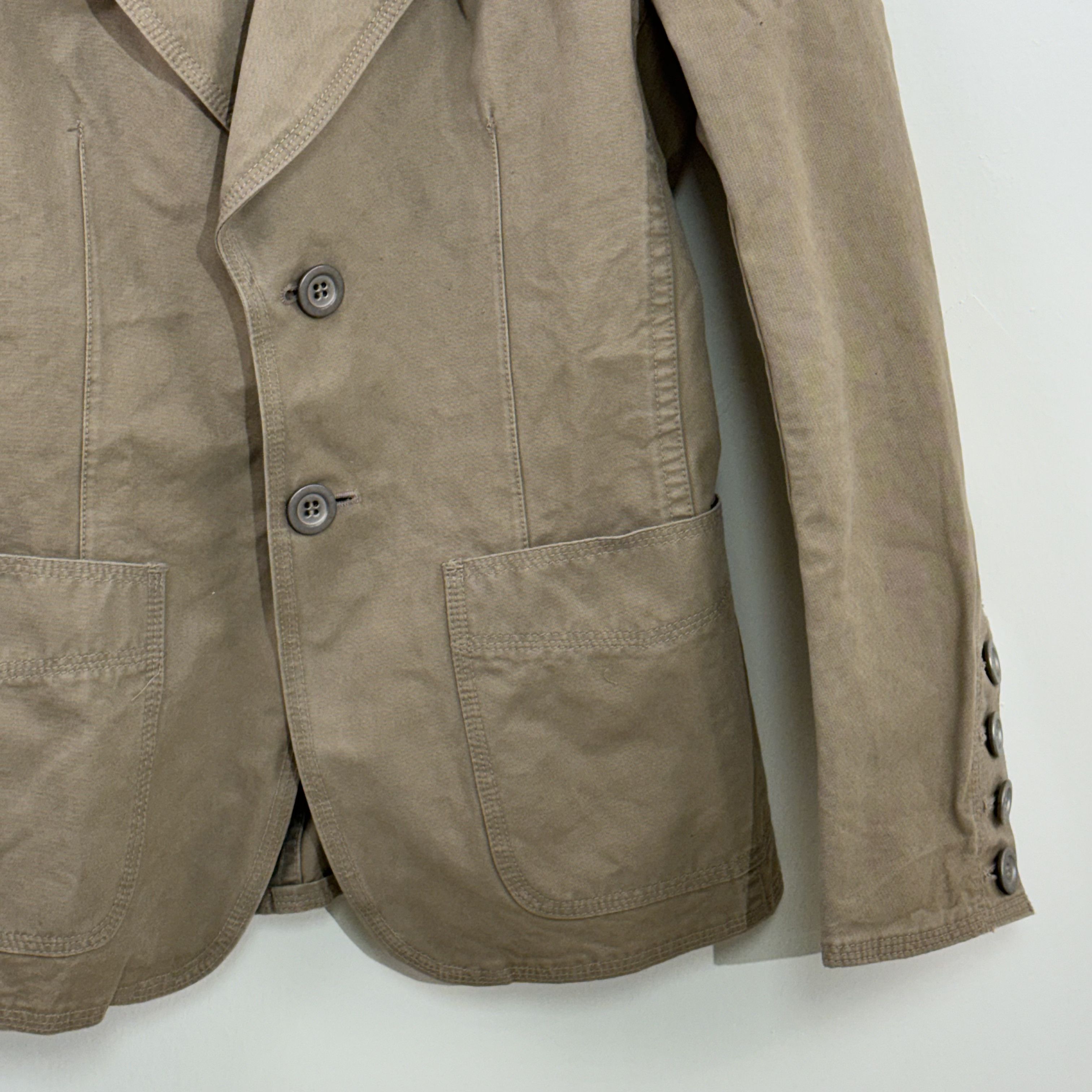 Junya Watanabe Junya Watanabe Man Pink AD2004 Cotton Work Jacket Size US XXS / EU 40 - 5 Thumbnail