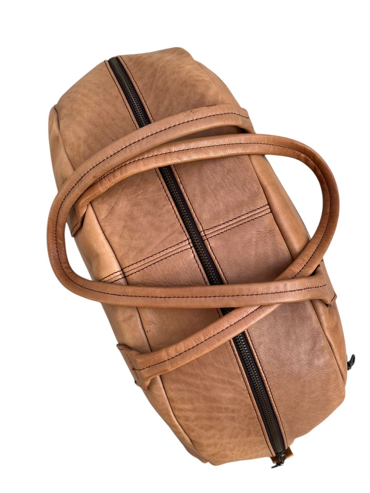 Ciaopanic Ciaopanic Scratch Patina Cowhide Leather Weekender Bag Size ONE SIZE - 18 Thumbnail