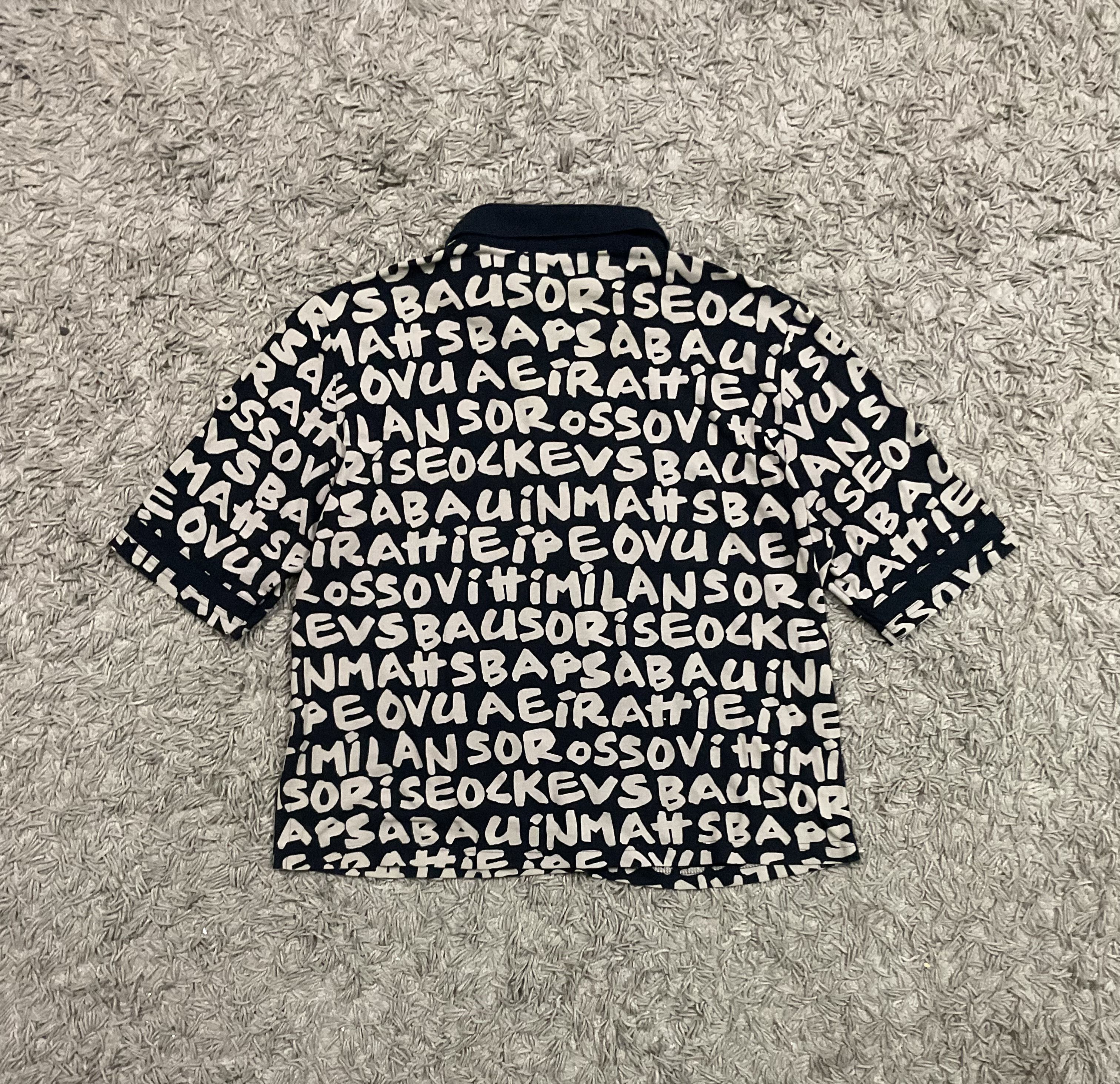 Japanese Brand Vintage Japanese Brand/Designer Alphabet shirts Size US M / EU 48-50 / 2 - 5 Thumbnail