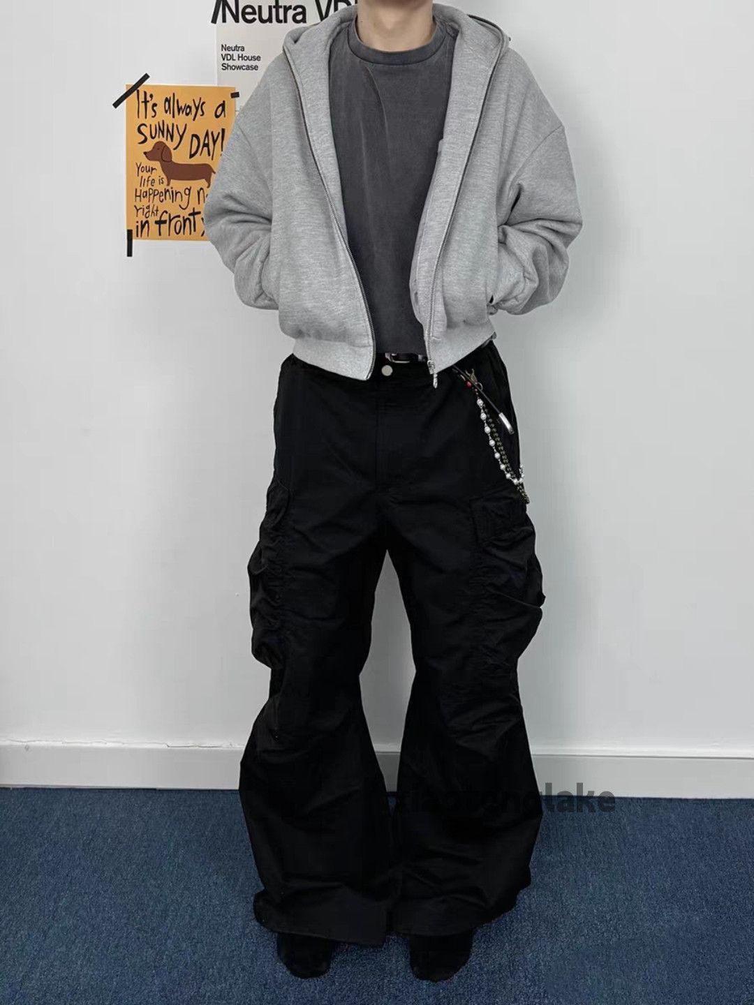 Vintage xtl asaprocky travisscott style loose pleated cargo pants Size US 28 / EU 44 - 6 Thumbnail