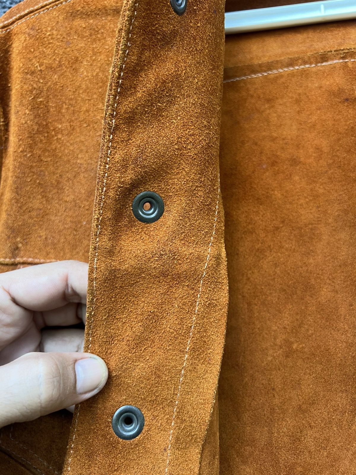 Other Vintage Lether Jacket B.S.H Button Size US S / EU 44-46 / 1 - 13 Thumbnail