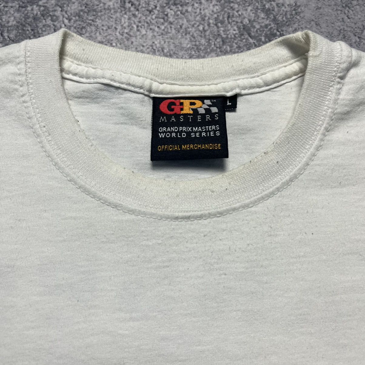 Formula 1 × Vintage Vintage Nigel Mansell Formula F1 Racing Driver Tee GP Master Size US L / EU 52-54 / 3 - 7 Thumbnail