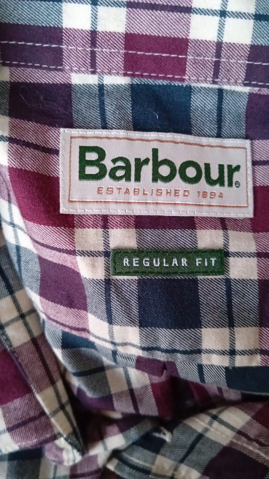 Barbour Barbour Regular Fit Astwell Shirt Palid sz XL Size US XL / EU 56 / 4 - 2 Thumbnail