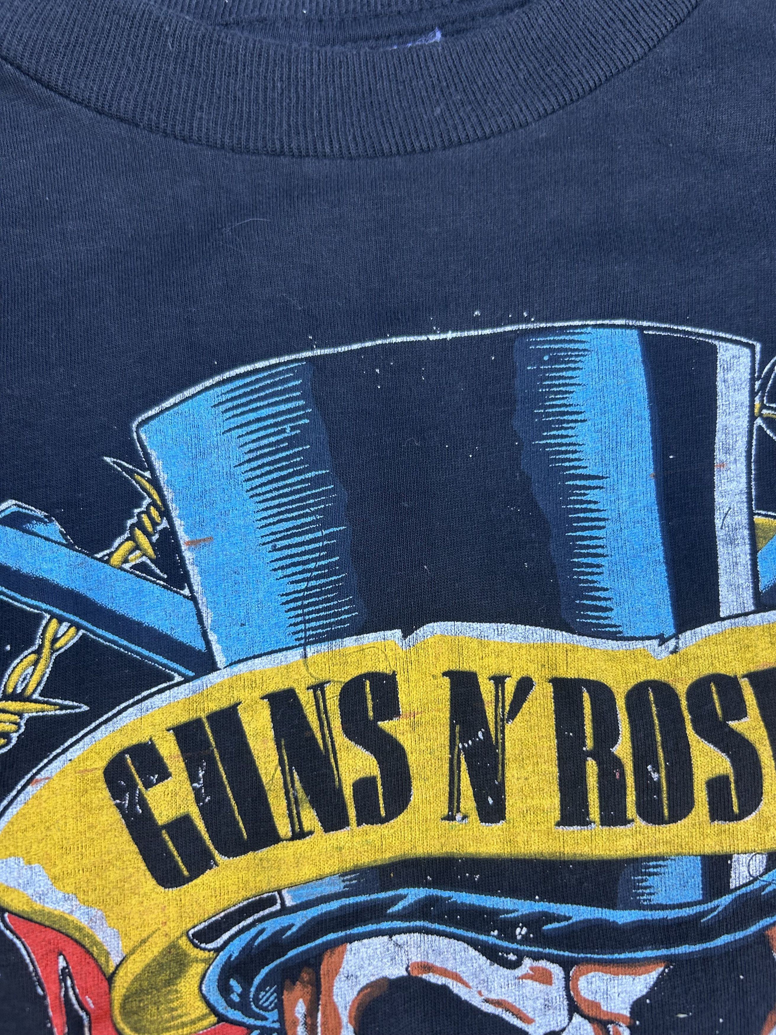 Band Tees Vintage 1992 Guns N Roses 1992 Rock Band Tour T-shirt Size US L / EU 52-54 / 3 - 18 Thumbnail