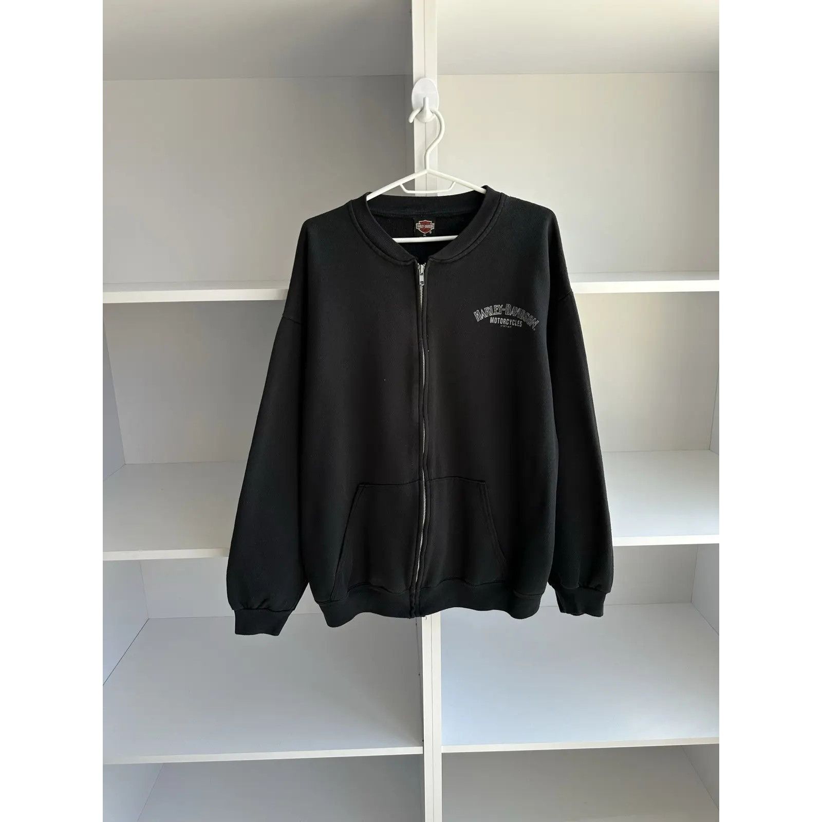 Harley Davidson Vintage Harley-Davidson Milwaukee 1995 Rare Track Jacket Size US XL / EU 56 / 4 - 5 Thumbnail