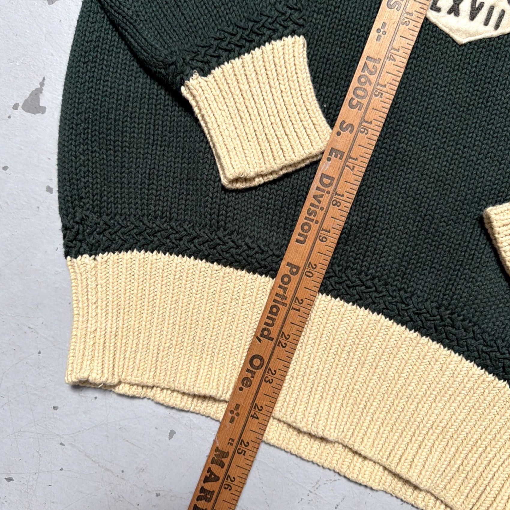 Polo Ralph Lauren Polo Ralph Lauren Knit Shawl Vintage College 1950s Style Sweater Shield P-Wing S Polo Ralph Lauren Shirt Adult Slim? Size US S / EU 44-46 / 1 - 4 Thumbnail