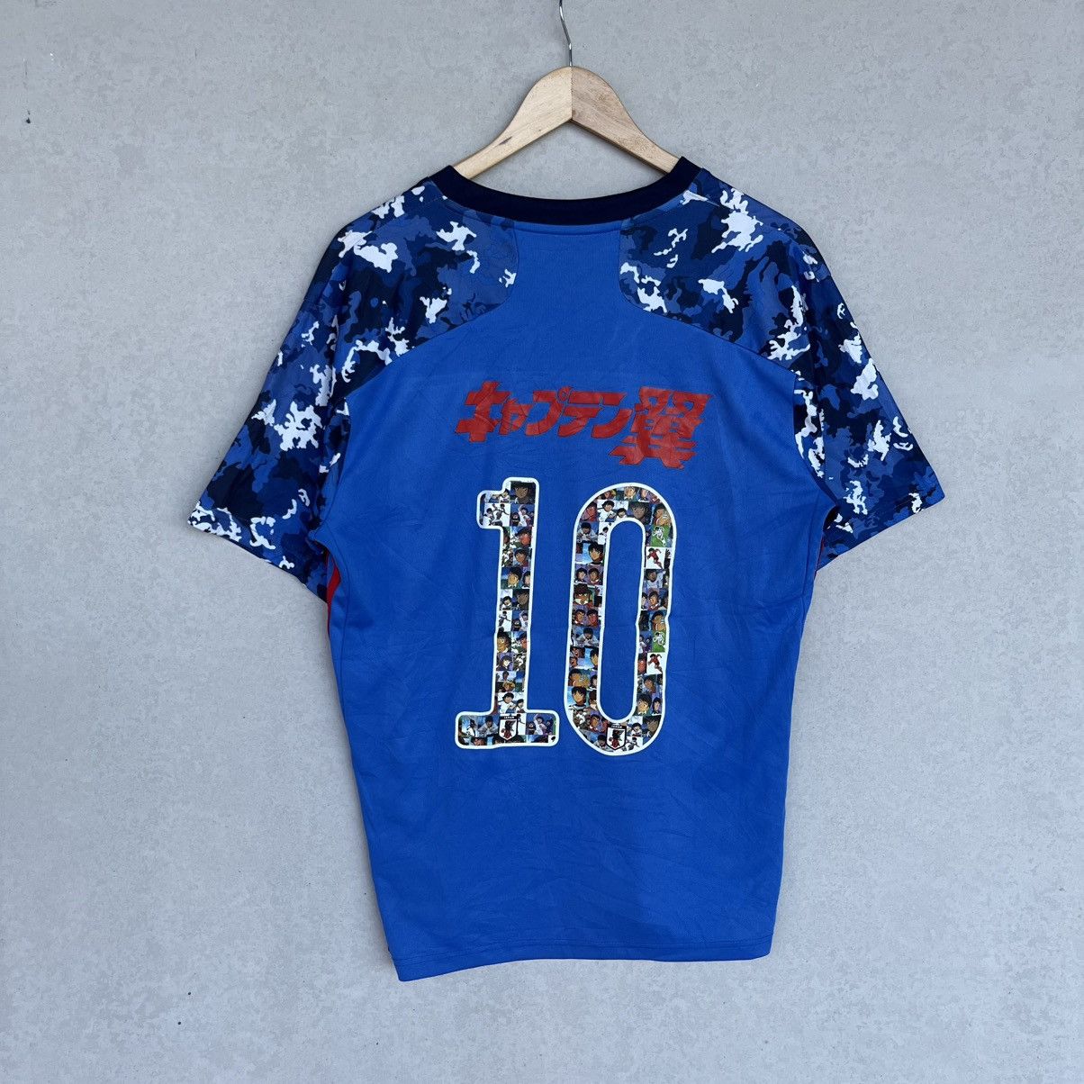 Other Vintage Japan 2018 World Cup Blue Football Shirt Size L Size US L / EU 52-54 / 3 - 6 Thumbnail