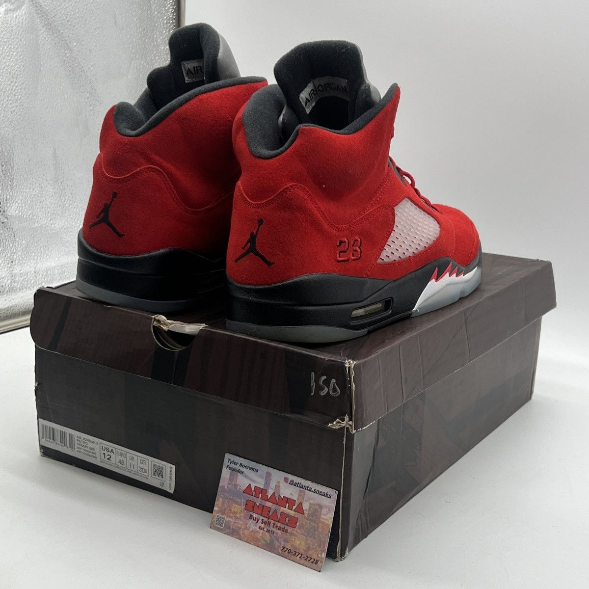 Jordan Brand Air Jordan 5 raging Bull Size US 12 / EU 45 - 5 Thumbnail