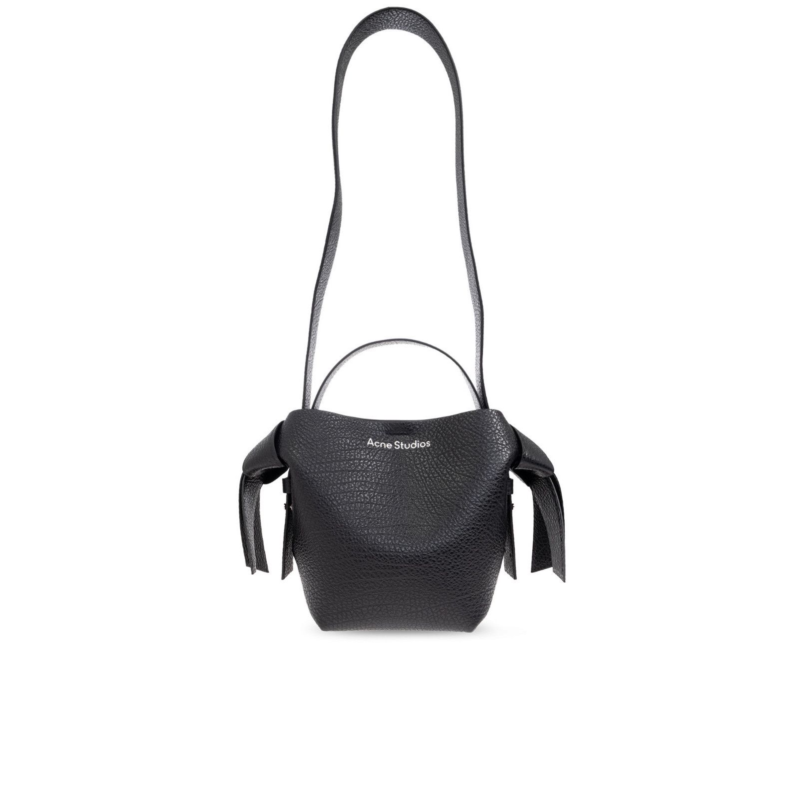 Acne Studios ACNE STUDIOS Black Leather Bucket Shoulder Bag New Size ONE SIZE - 1 Thumbnail