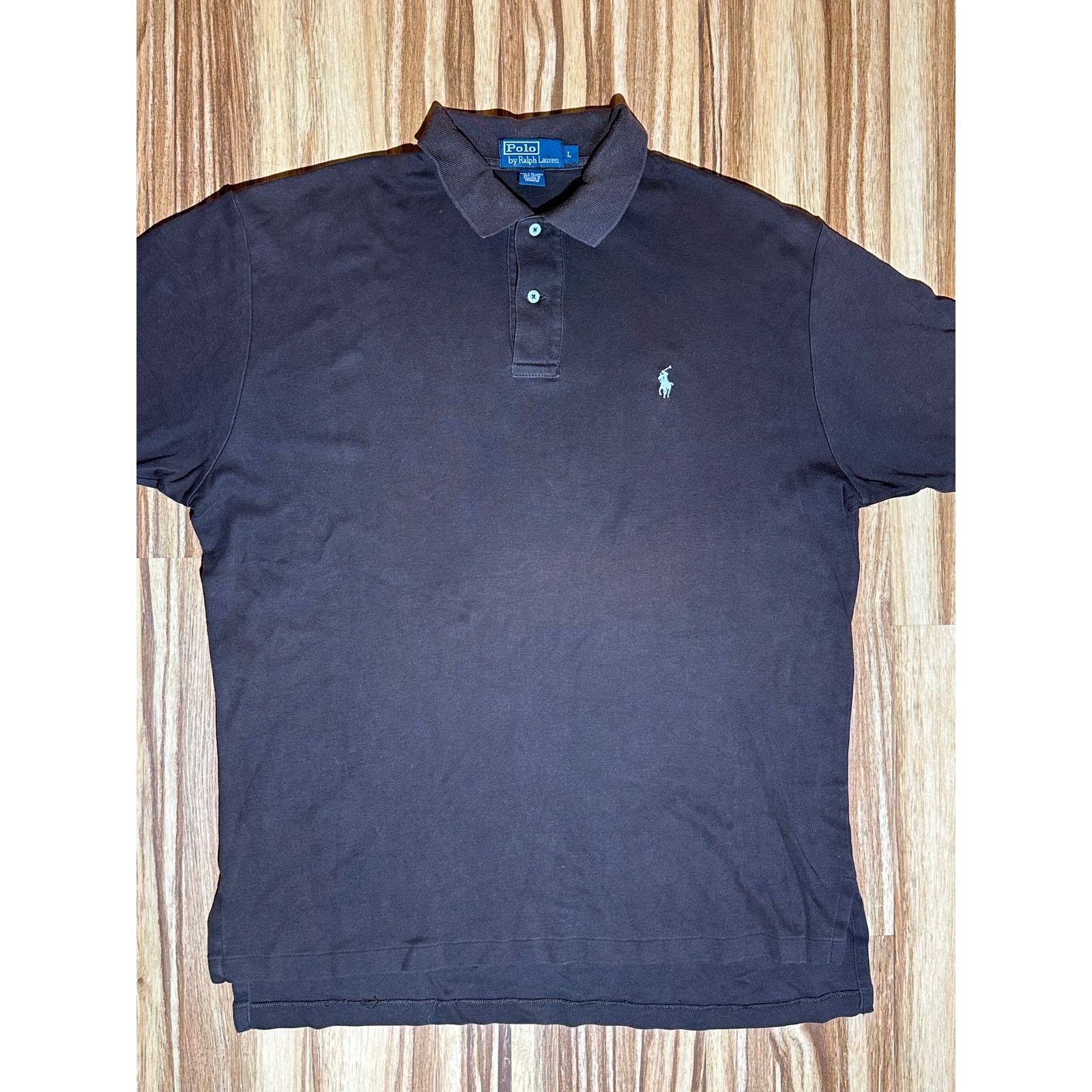 Ralph Lauren Brown polo By Ralph Lauren Polo Shirt Size Large Size US L / EU 52-54 / 3 - 2 Thumbnail