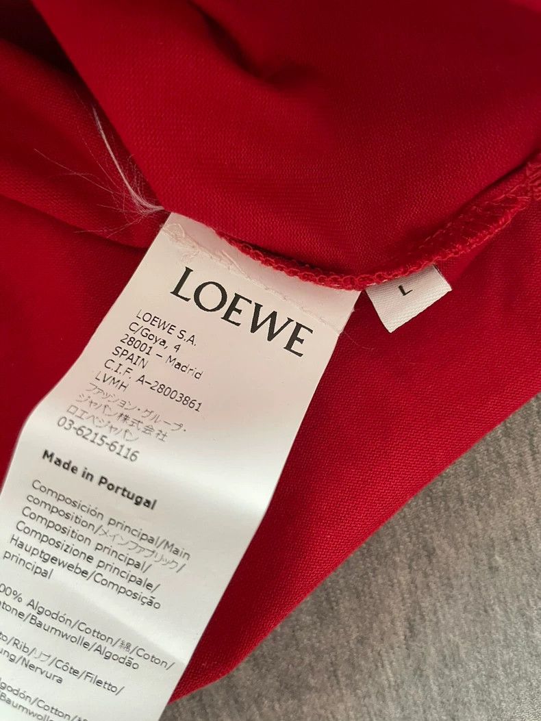 Loewe LOEWE Classic logo T-shirt Size L / US 10 / IT 46 - 4 Thumbnail