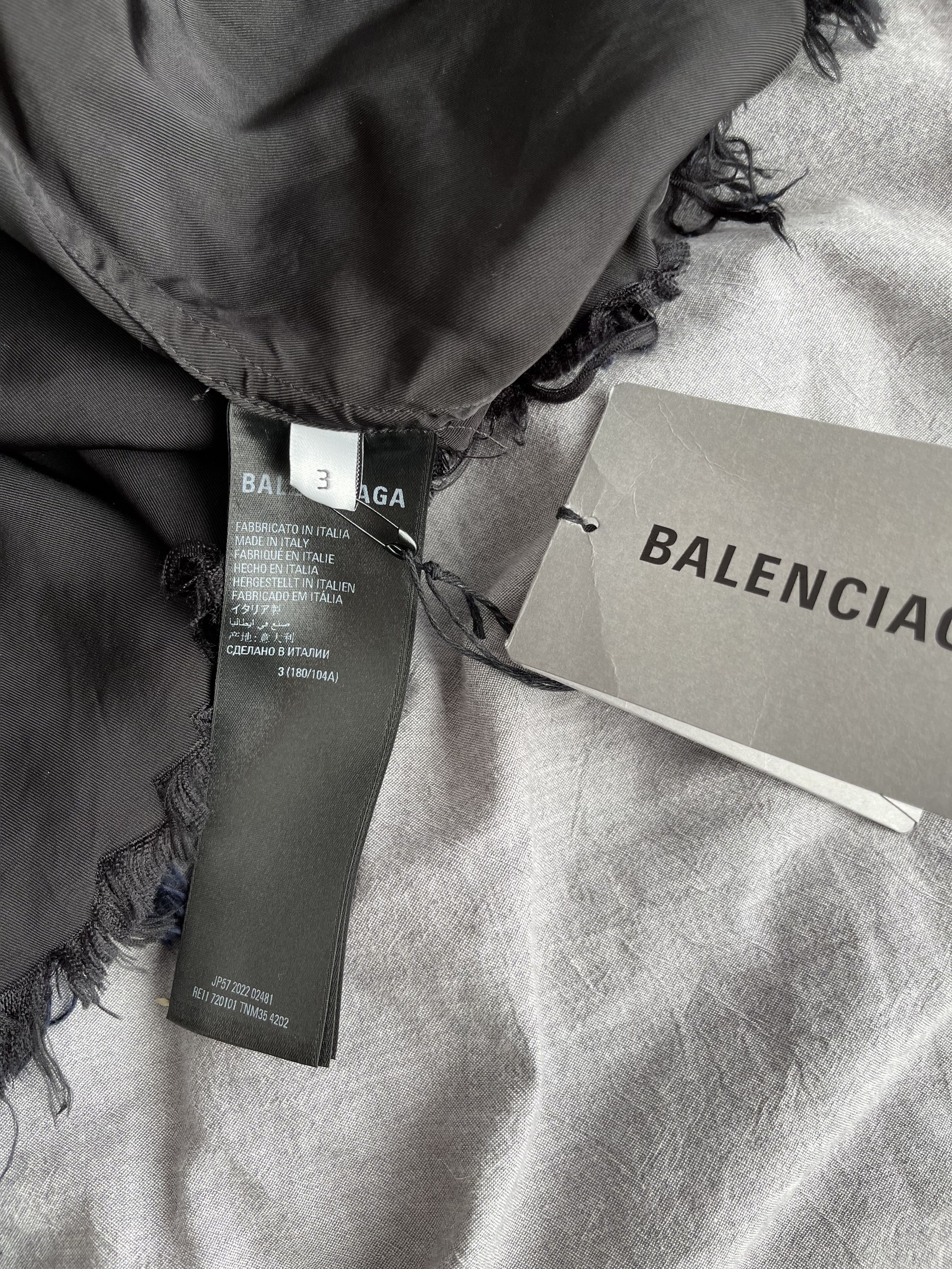 Balenciaga Destroyed Flannel Check Shirt Jacket - Size 3 Size US L / EU 52-54 / 3 - 15 Thumbnail