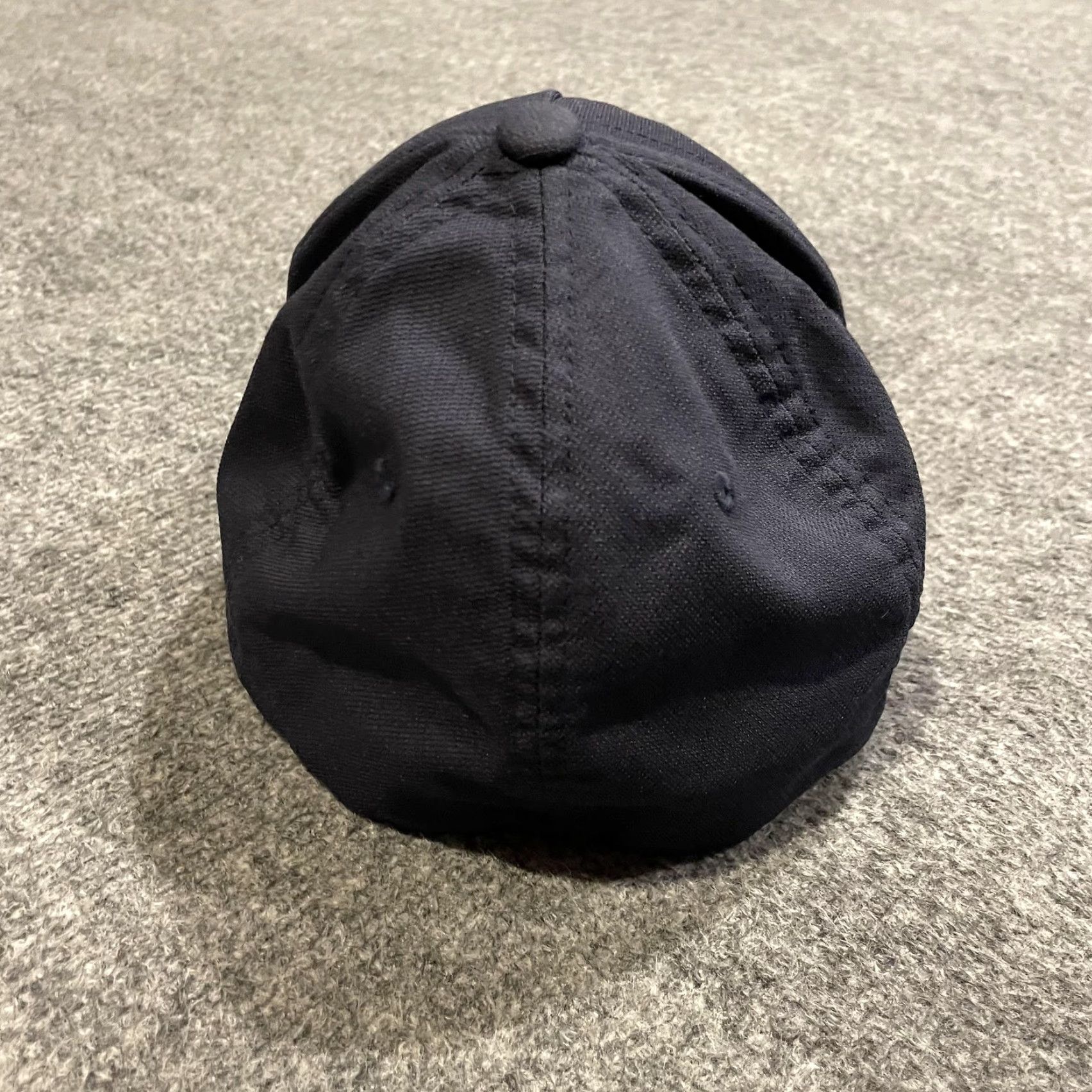 TravisMathew Travis Mathew Hat Mens M Navy Blue Palm Tree Golf Cap Tropical Flex Fitted Size ONE SIZE - 7 Thumbnail