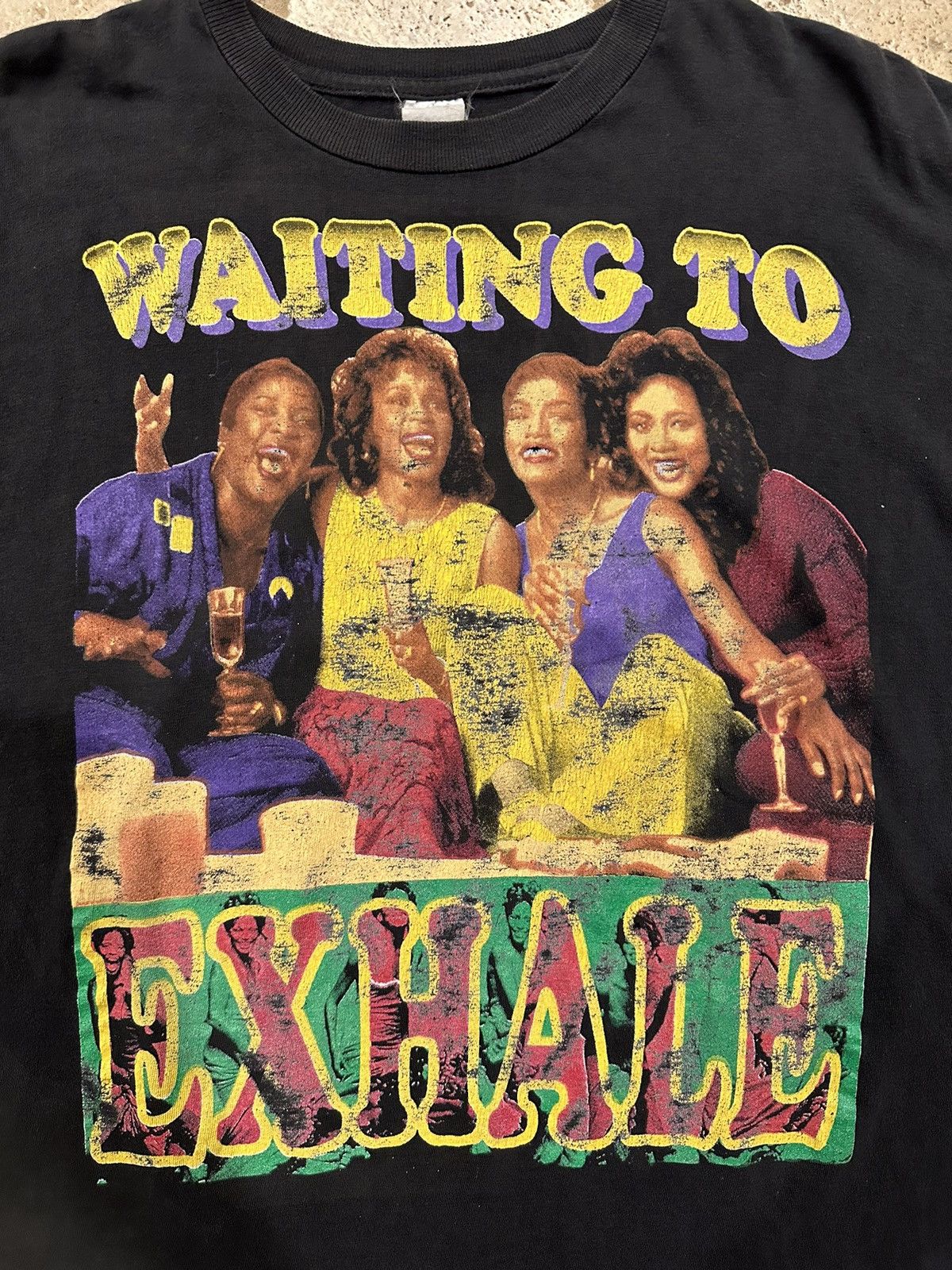 Band Tees Vintage Whitney Houston Waiting to Exhale 90s T-Shirt Size US XL / EU 56 / 4 - 5 Thumbnail