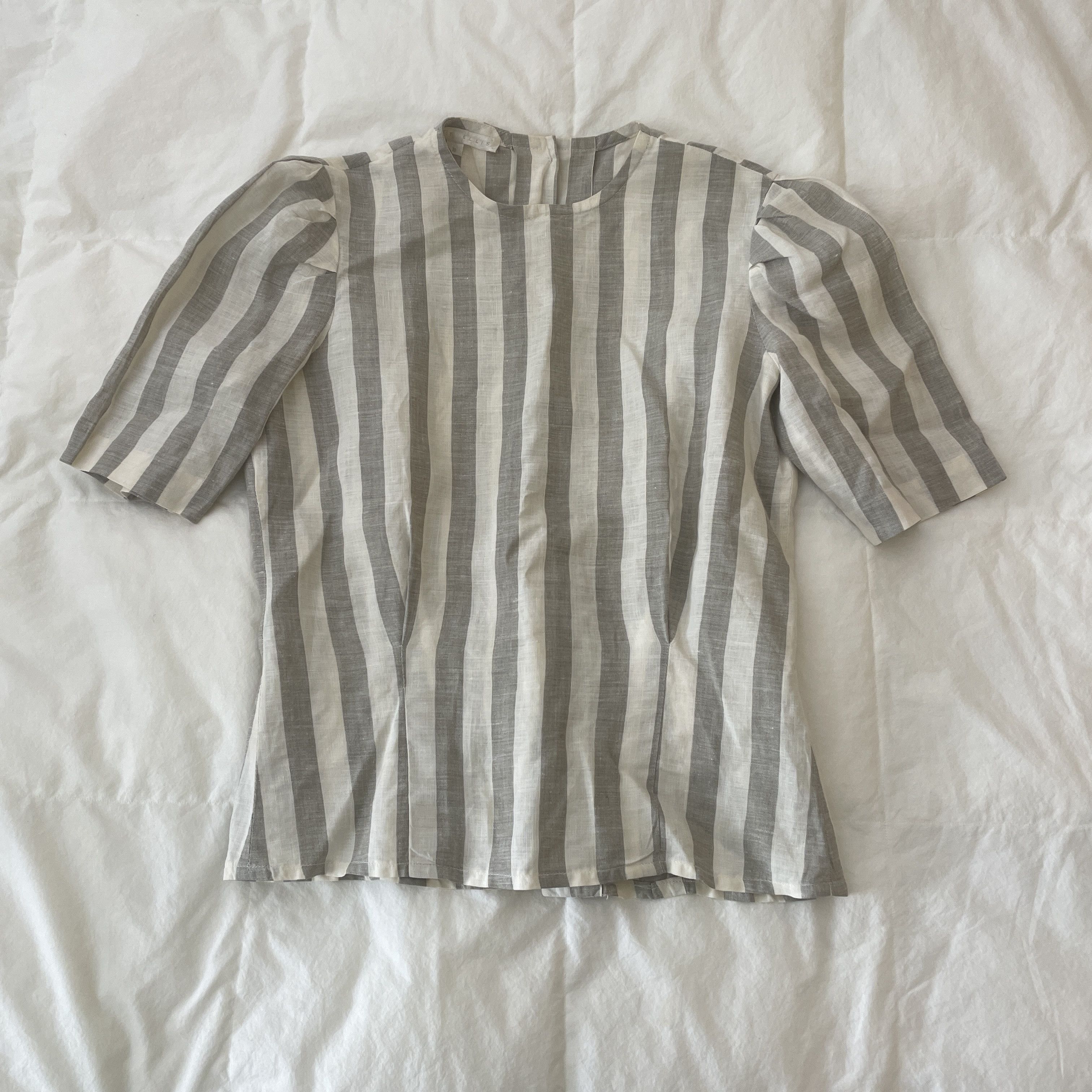 Marc Jacobs × Perry Ellis × Vintage Runway Spring Summer 1981 Perry Ellis blouse Size L / US 10 / IT 46 - 4 Thumbnail