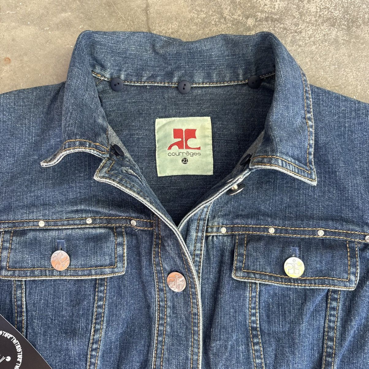 Courreges Courreges denim jacket Size XS / US 0-2 / IT 36-38 - 2 Thumbnail