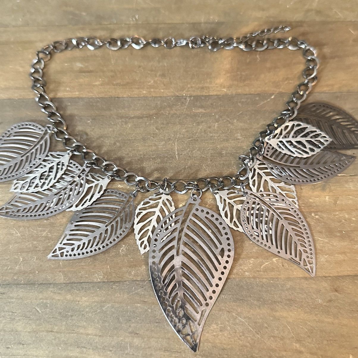 Other Filigree dangle leaves bib necklace Size ONE SIZE - 2 Thumbnail