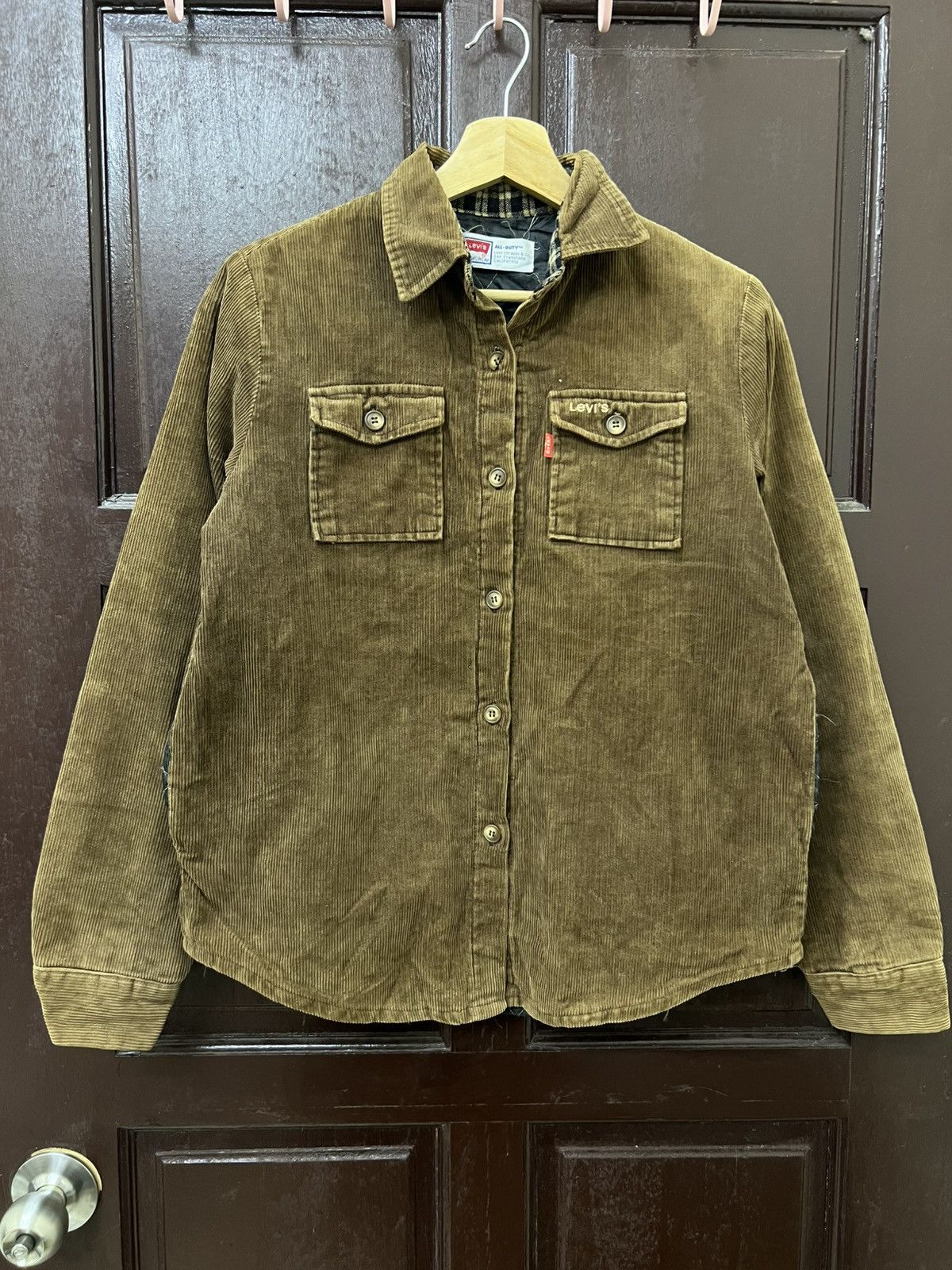 Levi's Vintage Clothing Vintage Levis Big E Corduroy Jacket Size US M / EU 48-50 / 2 - 1 Thumbnail
