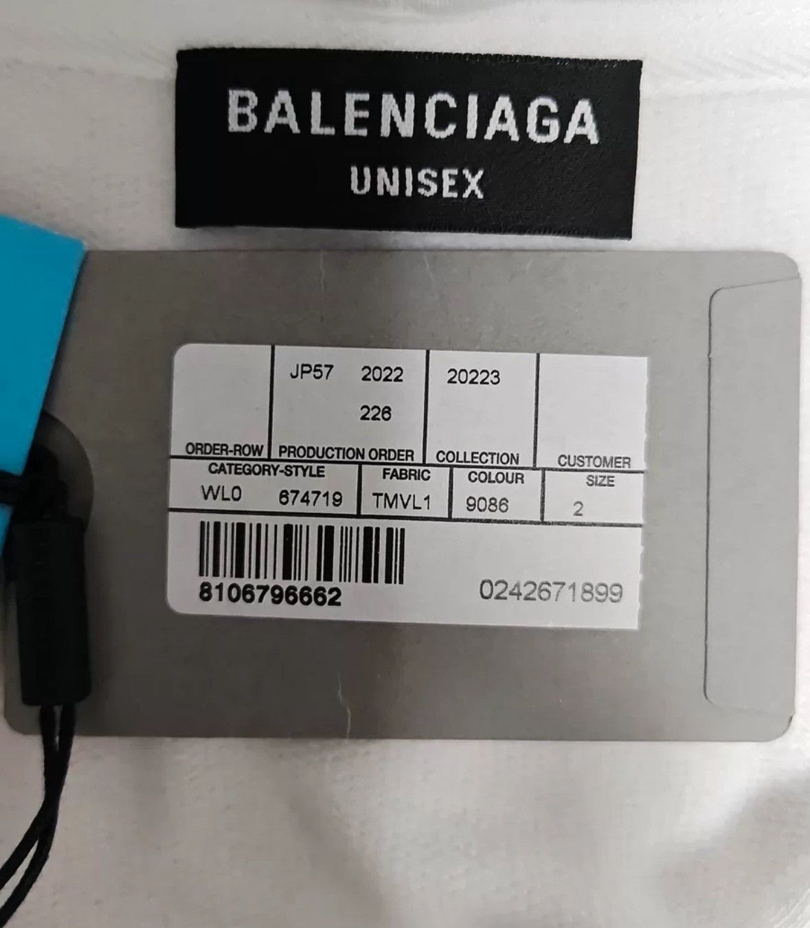 Balenciaga Balenciaga23ss Wfp Charity Co branded Zipper Hoodie Size US S / EU 44-46 / 1 - 5 Thumbnail