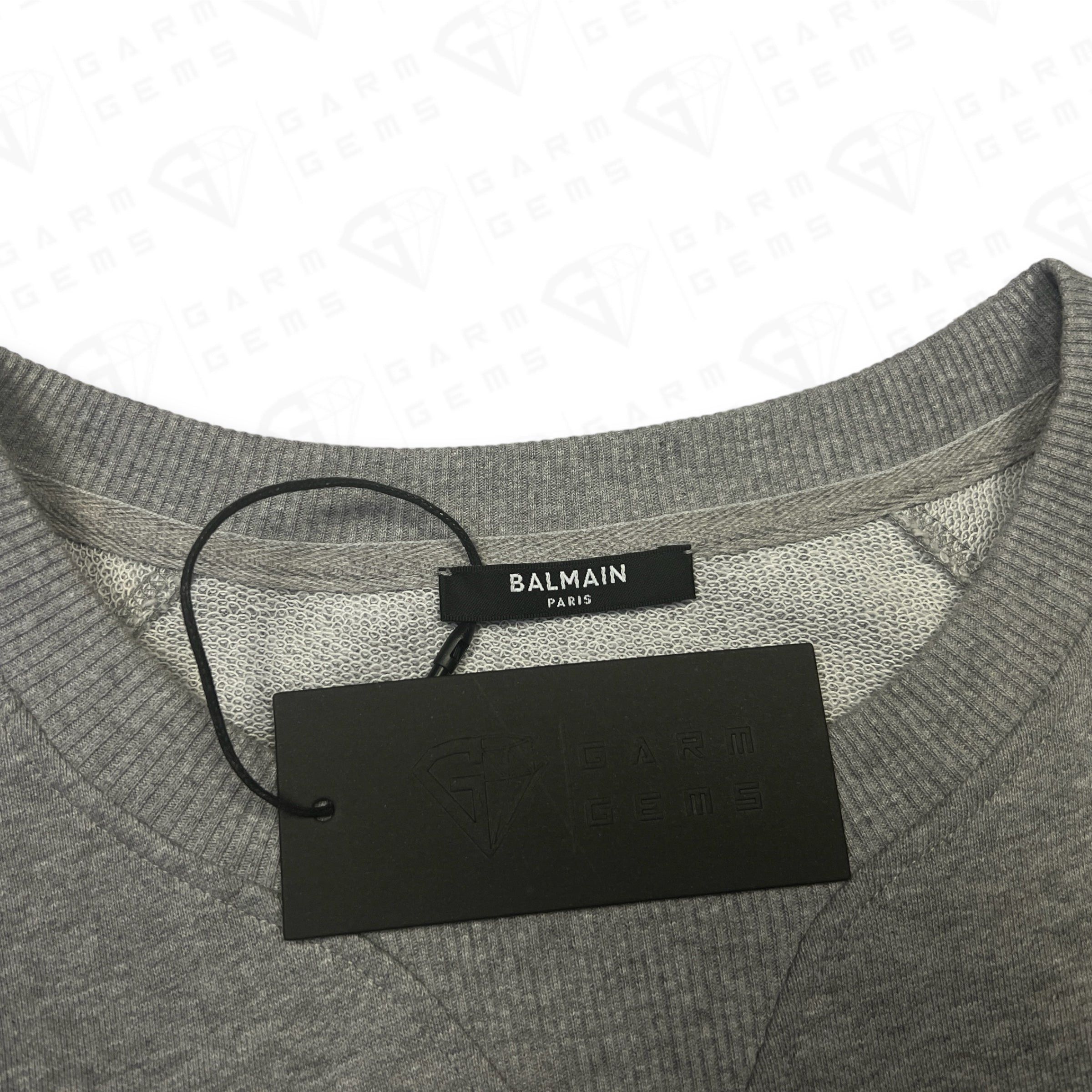 Balmain Balmain Logo Sweatshirt Size US L / EU 52-54 / 3 - 4 Thumbnail