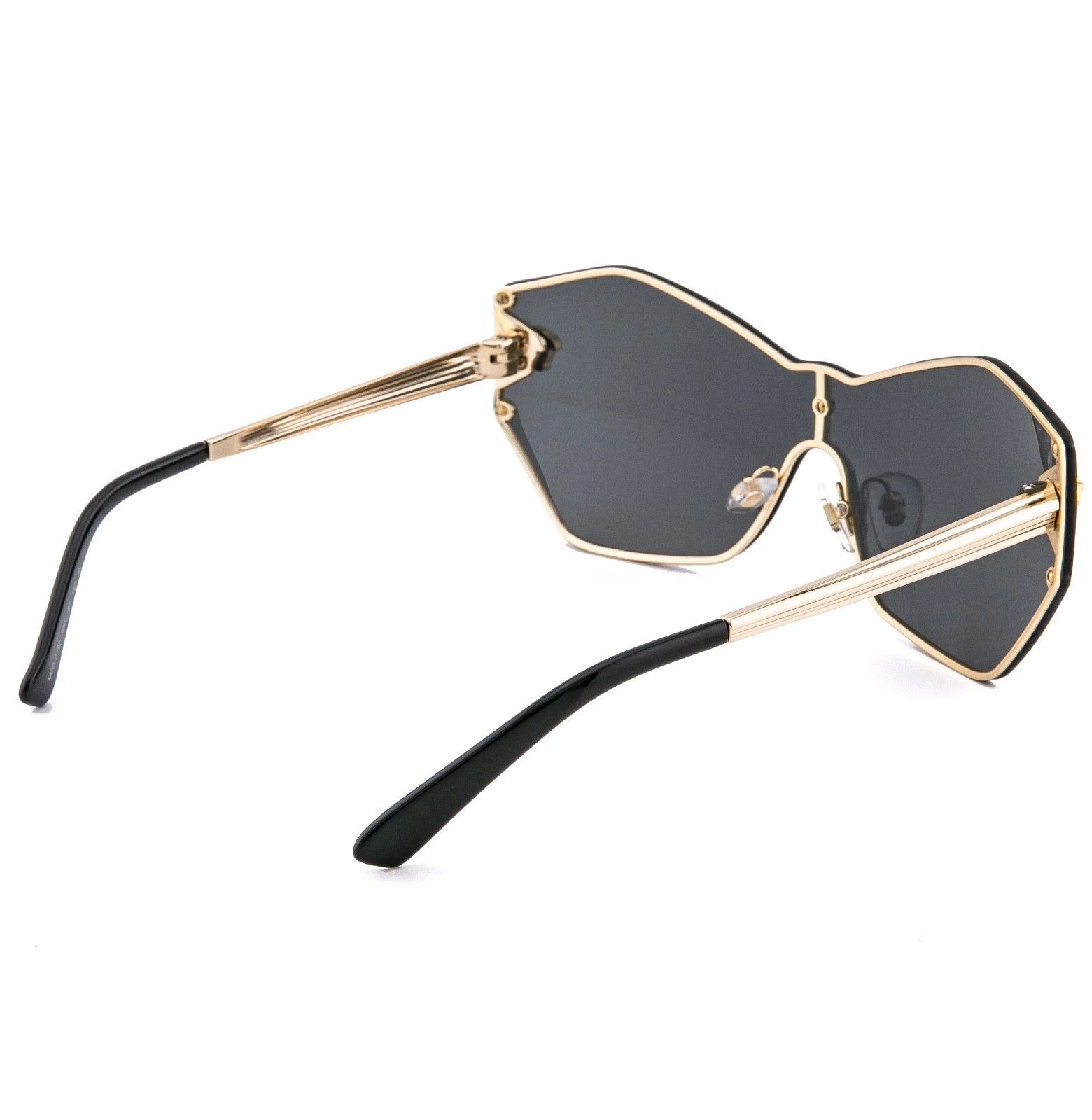 Versace VERSACE VE2182 GLAM Stud Medusa Head 2182 Black Sunglasses Size ONE SIZE - 2 Thumbnail