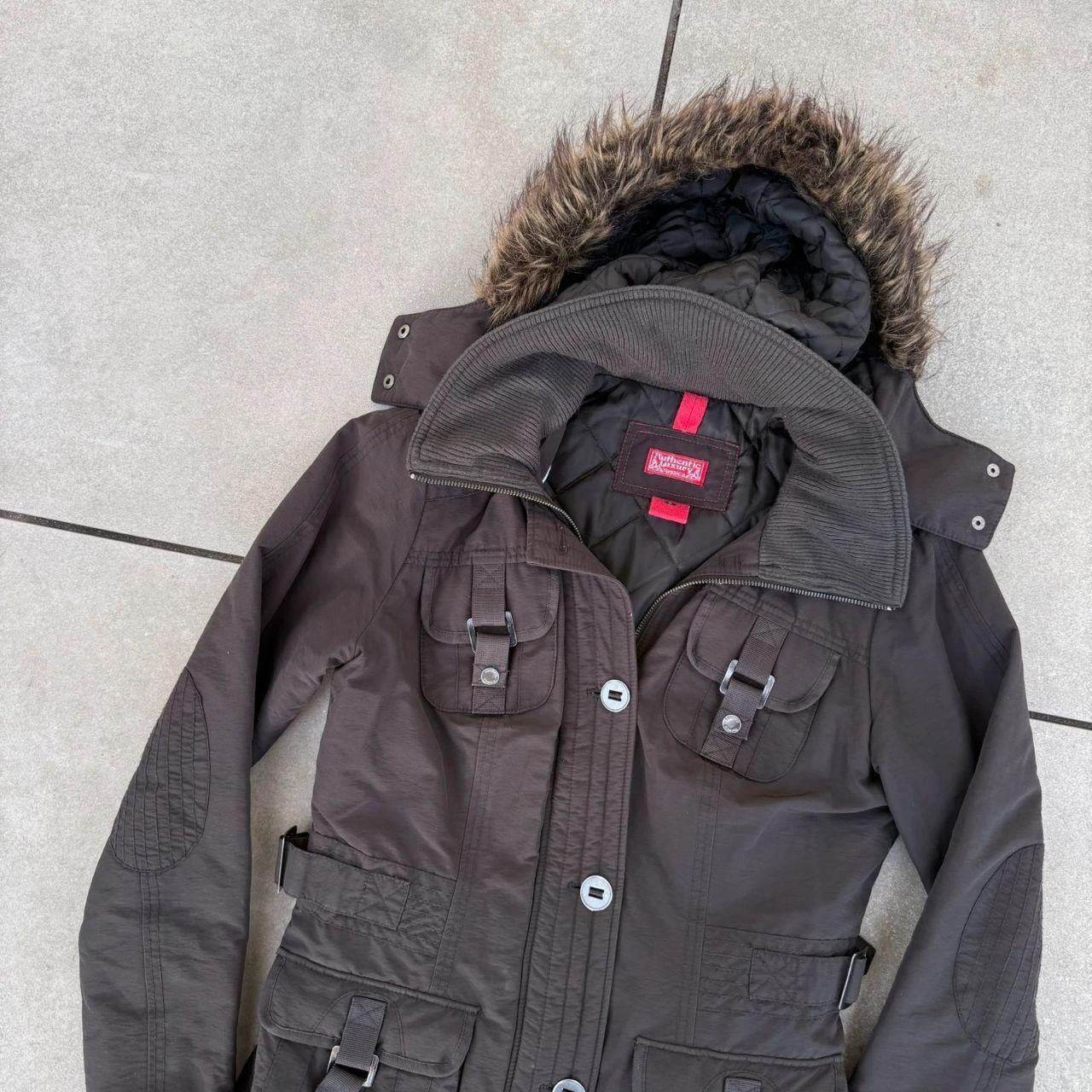 Vintage Vintage y2k Faux Fur Jacket Bomber Brown Miss Sixty Size M / US 6-8 / IT 42-44 - 5 Thumbnail