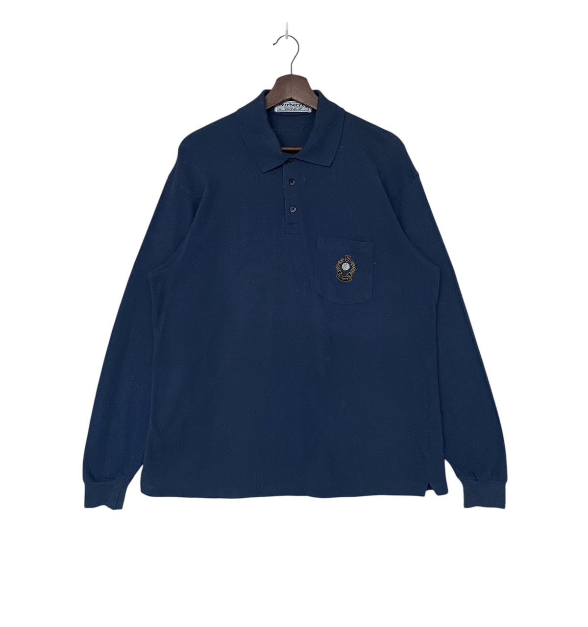 Burberry × Vintage Vintage Brand Burberry Longsleeves Shirt 1990s Size US M / EU 48-50 / 2 - 1 Thumbnail