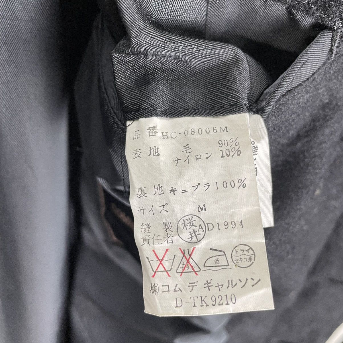 Comme des Garcons Homme 🌟COMME DES GARCONS HOMME AW1994 LONG COAT BUTTON JACKET Size US M / EU 48-50 / 2 - 8 Thumbnail