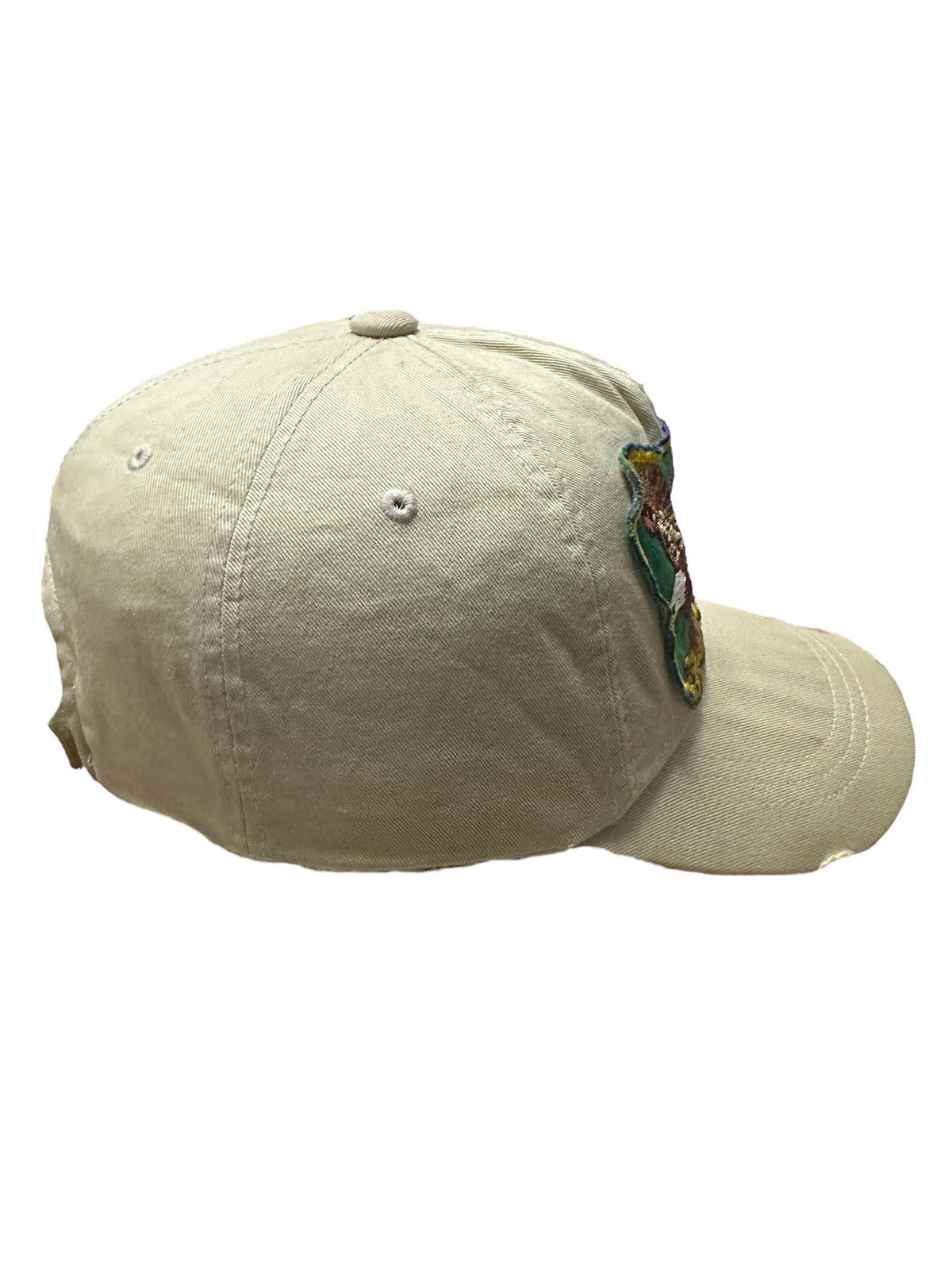 Japanese Brand DOHC Distressed Hat with Eagles Patches Size ONE SIZE - 4 Thumbnail