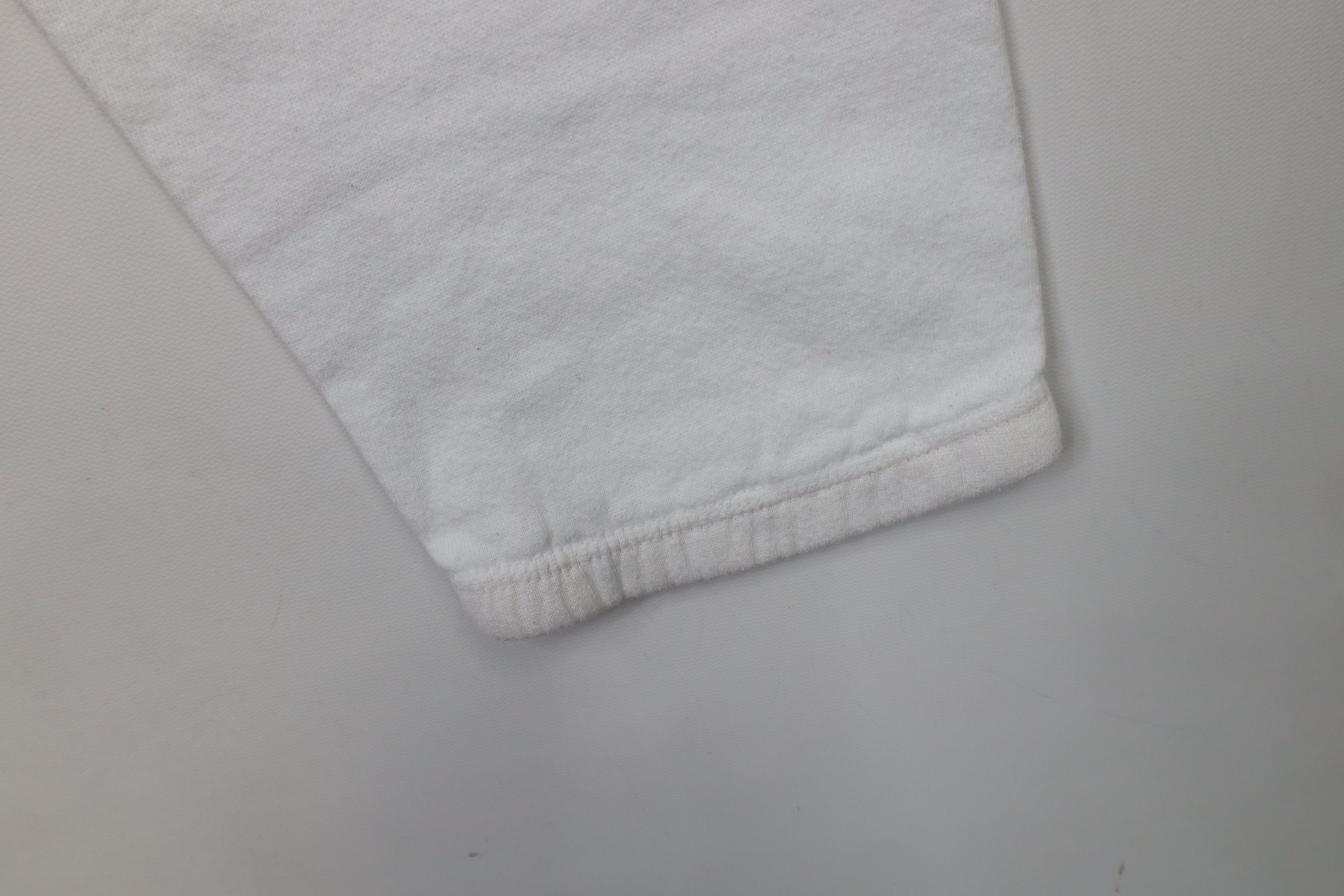 Vintage Vintage 90s Streetwear Blank Sweatpants Pants White USA Size 29" - 10 Thumbnail