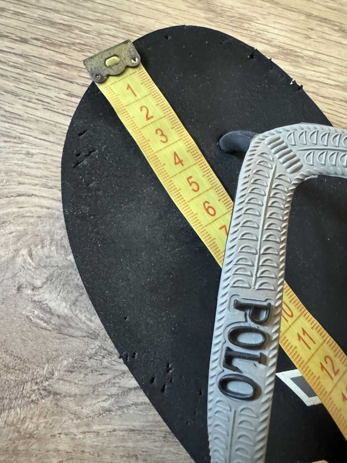 Polo Ralph Lauren ❗️NEW ❗️Polo Ralph Lauren Black big logo flip flops Size US 9.5 / EU 42-43 - 8 Thumbnail