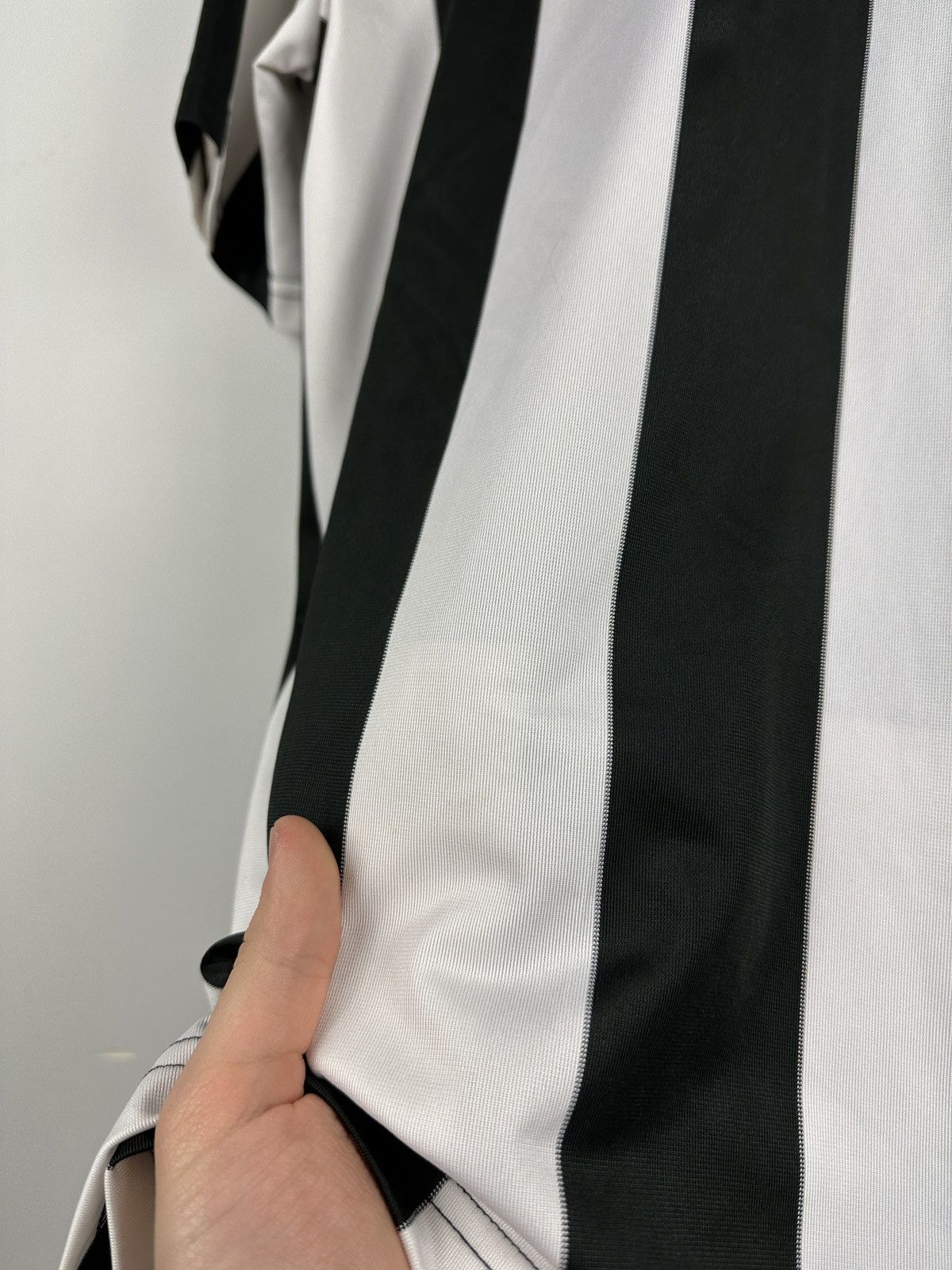 Nike × Vintage Blokecore 🔥 Vintage Nike Stripped Jersey Size US S / EU 44-46 / 1 - 9 Thumbnail
