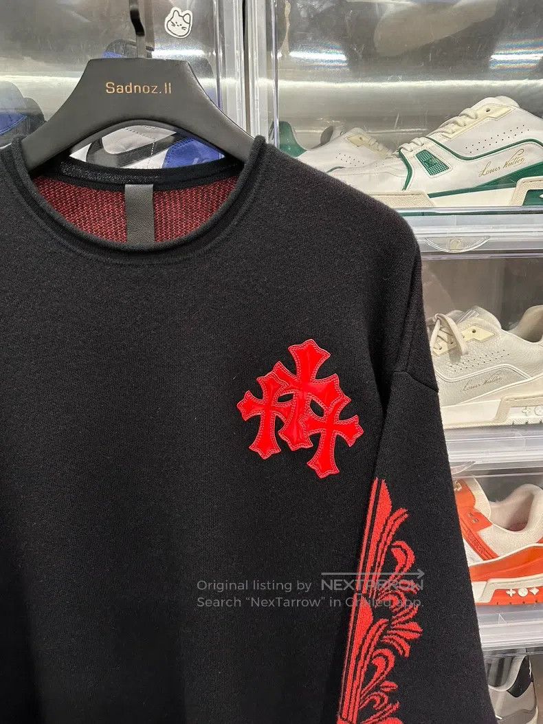 Chrome Hearts CHROME HEARTS Size os Red patent leather three cross skin r Size US S / EU 44-46 / 1 - 2 Thumbnail