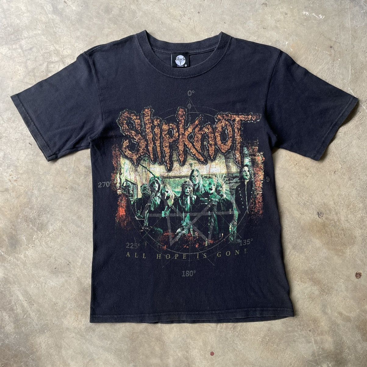 Slipknot Vintage Y2k SLIPKNOT all hope is gone tour t shirt Size US S / EU 44-46 / 1 - 1 Thumbnail
