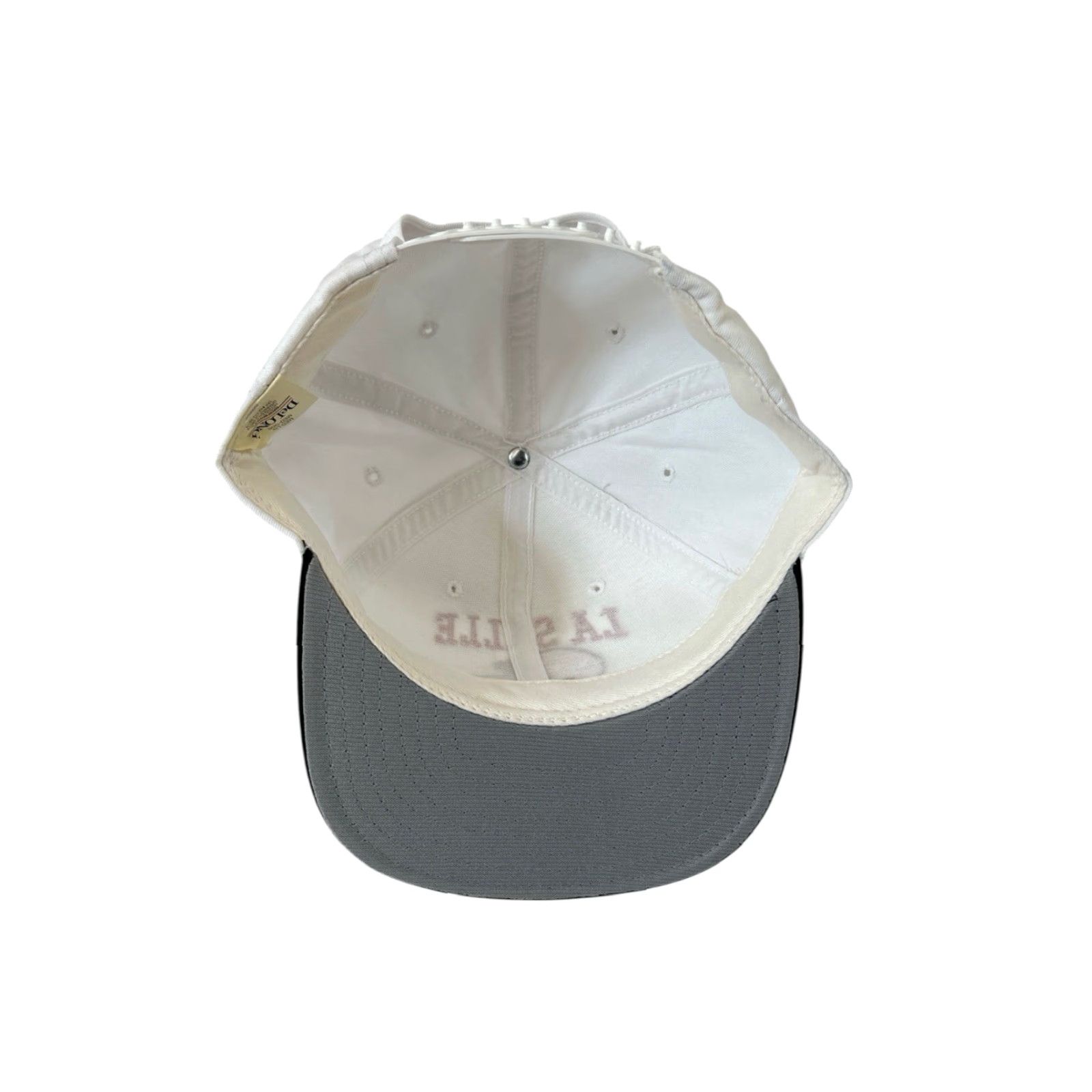 Vintage VINTAGE DeLong Lasalle Lancers Snapback Hat Mens White Adjustable 90s USA Made NWOT Ballcap Size ONE SIZE - 6 Thumbnail
