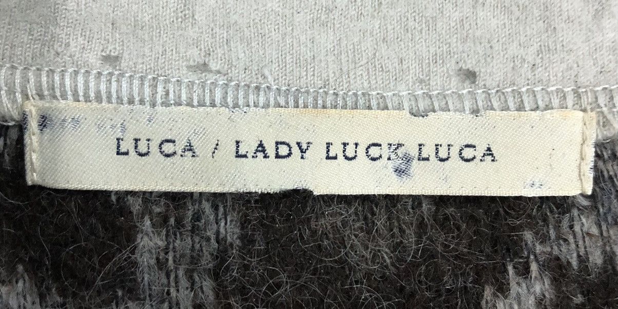 Japanese Brand Vintage Luca / Lady Luck Luca Made In Japan Knitwear Size US M / EU 48-50 / 2 - 14 Thumbnail