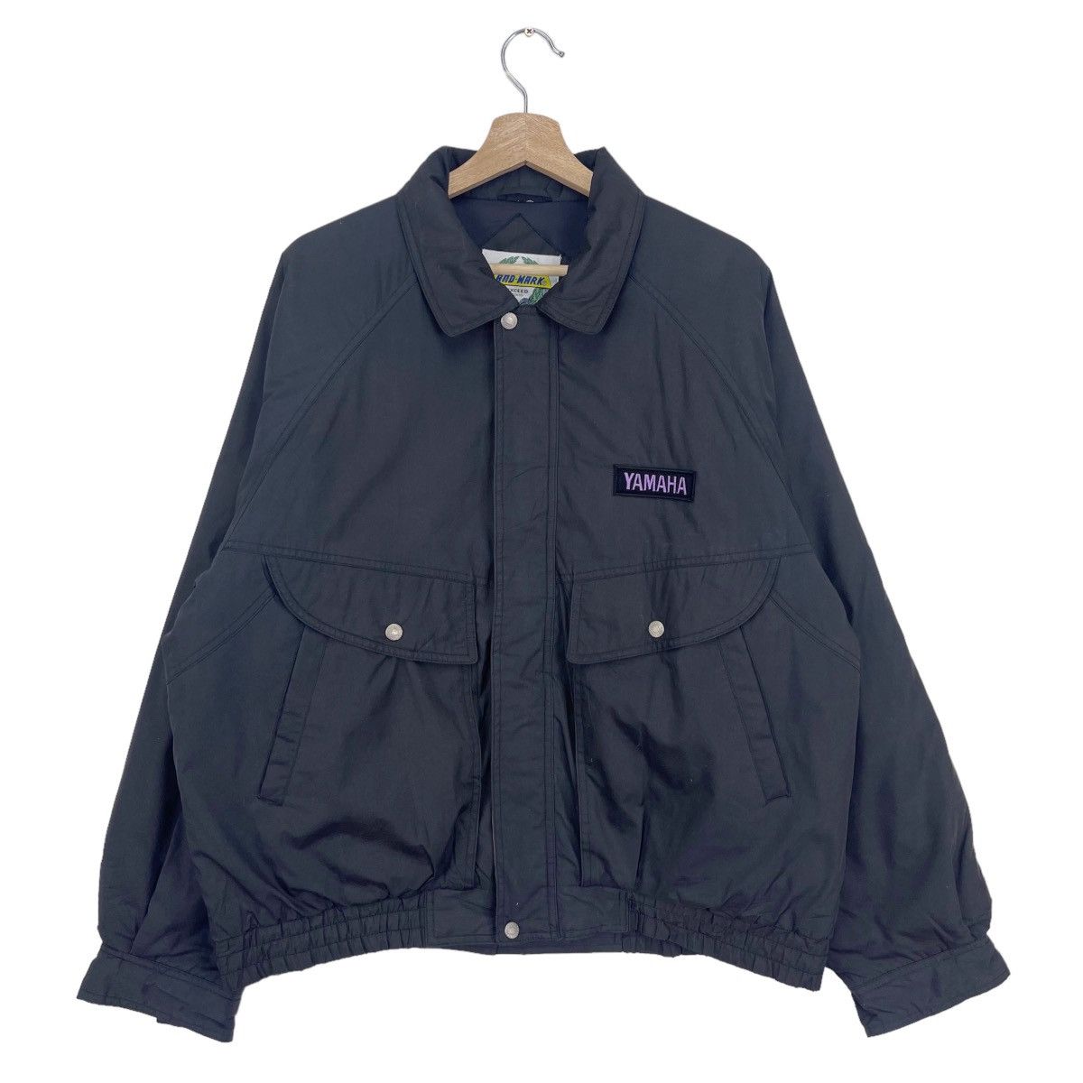 Vintage × Yamaha Yamaha Team racing Bomber Jacket Size US XL / EU 56 / 4 - 1 Thumbnail