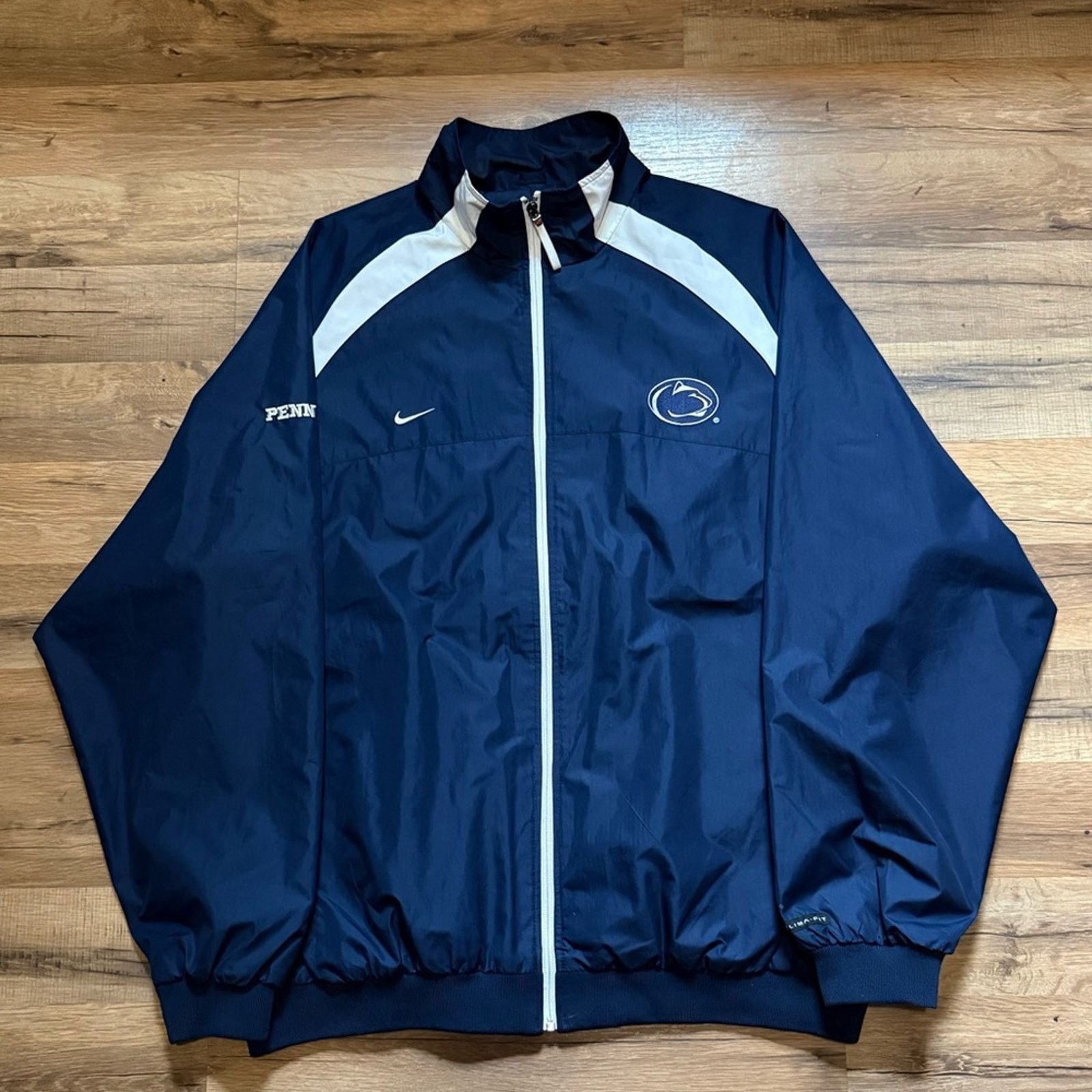 Nike 90s Nike Penn State Matching Set Jogger Zip Jacket Tracksuit Size US XL / EU 56 / 4 - 12 Thumbnail