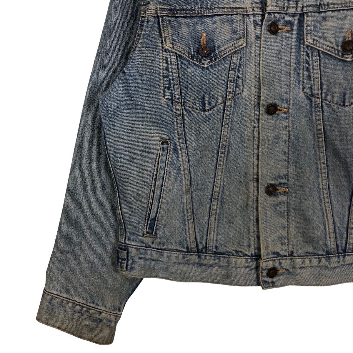 If Six Was Nine 🔥Vintage Trucker Denim Jacket Biker Edwin Size US M / EU 48-50 / 2 - 4 Thumbnail