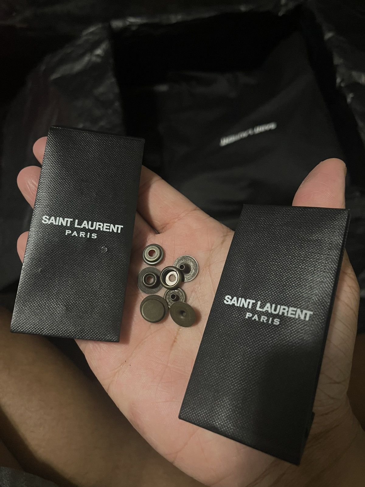 Saint Laurent Paris SAINT LAURENT PARIS WYATT FAKE CROC NERO MENS BOOT EU 41.5 Size US 8.5 / EU 41-42 - 5 Thumbnail
