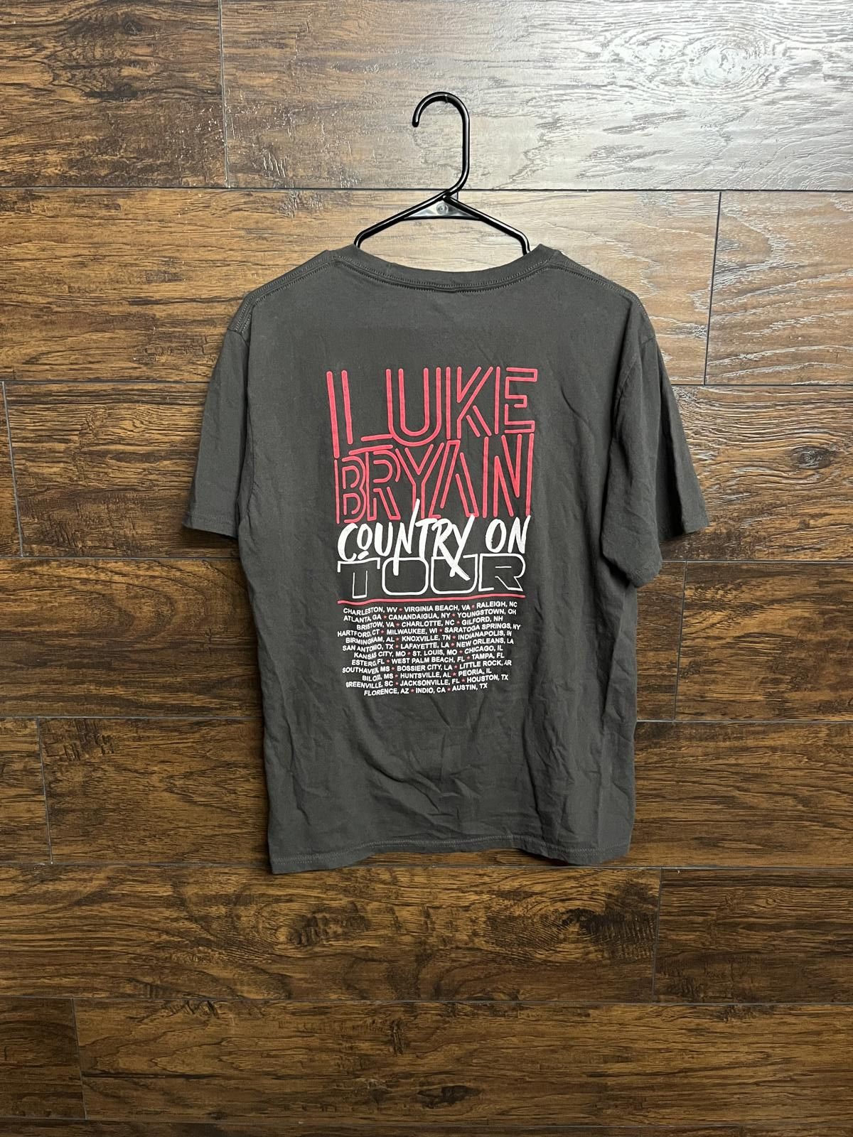 Designer Luke Bryan Tour Tee - Luke Bryan Country On Tour -M Size US M / EU 48-50 / 2 - 2 Thumbnail
