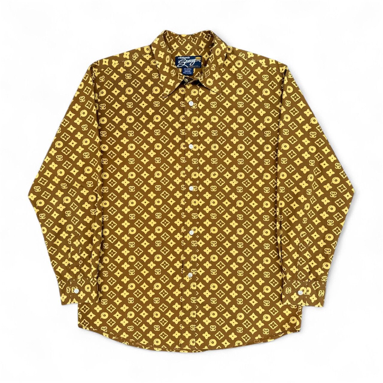 Stussy × Vintage Stussy LV Monogram Shirt 90's | Grailed