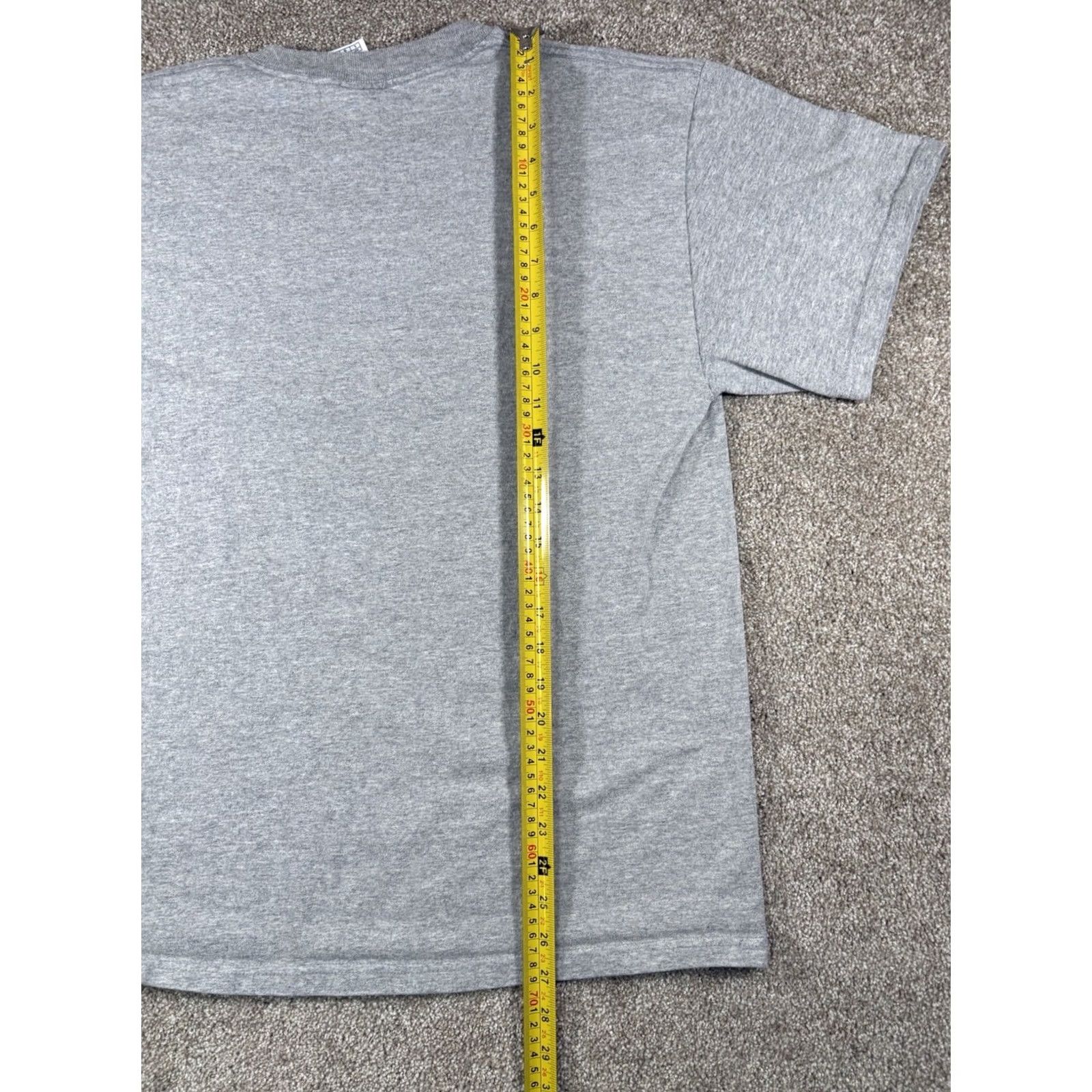 Delta VINTAGE A Christmas Story Shirt Unisex Adults L Gray Crew Neck Short Sleeve Cotton I Cant Put My Arms Down Holiday Funny Mens Womens Girls Boys Size US L / EU 52-54 / 3 - 6 Thumbnail