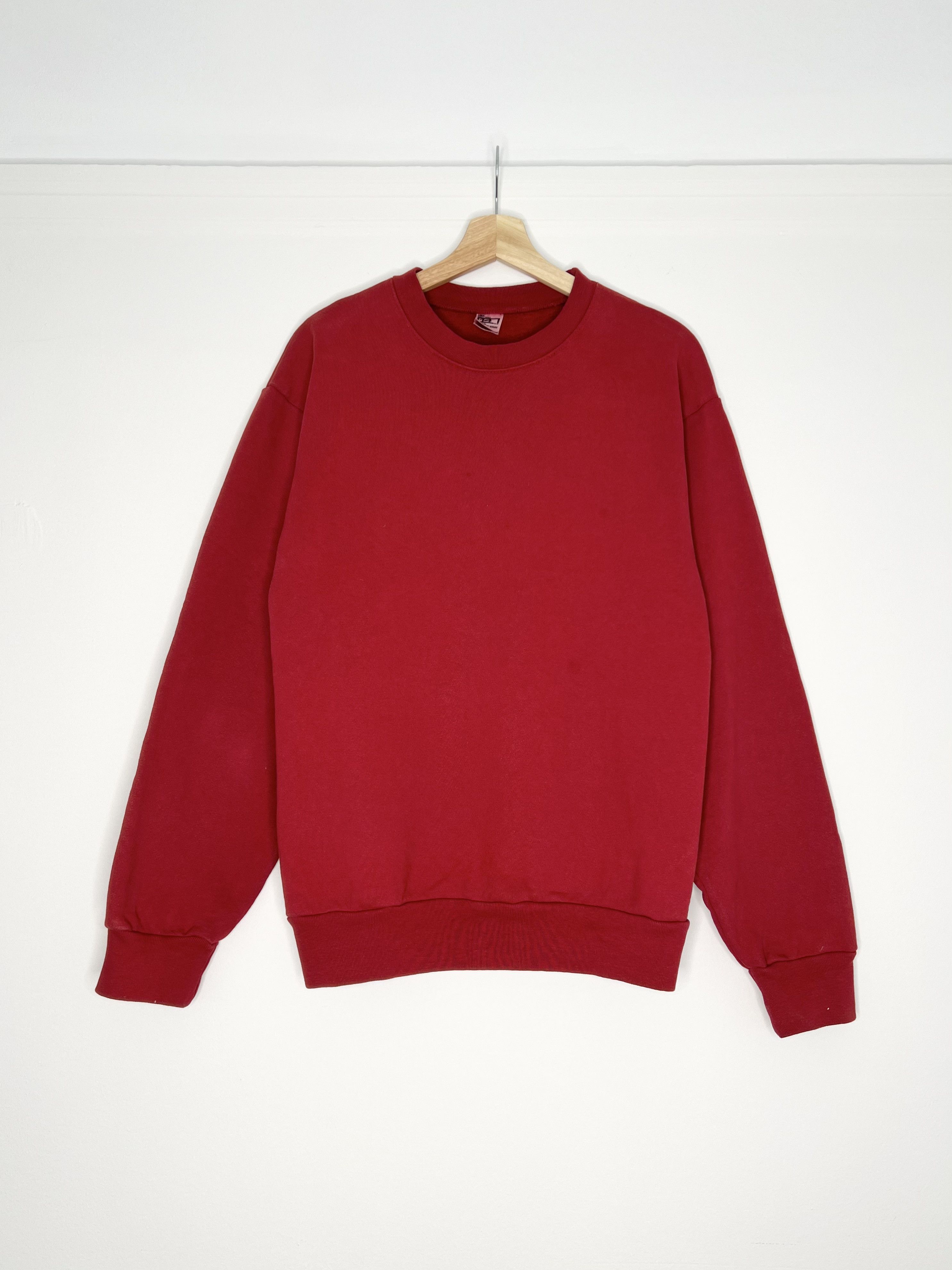 Los Angeles Apparel 4oz. Garment Dye Heavy Fleece Pullover Crewneck Sweatshirt Size US S / EU 44-46 / 1 - 1 Thumbnail