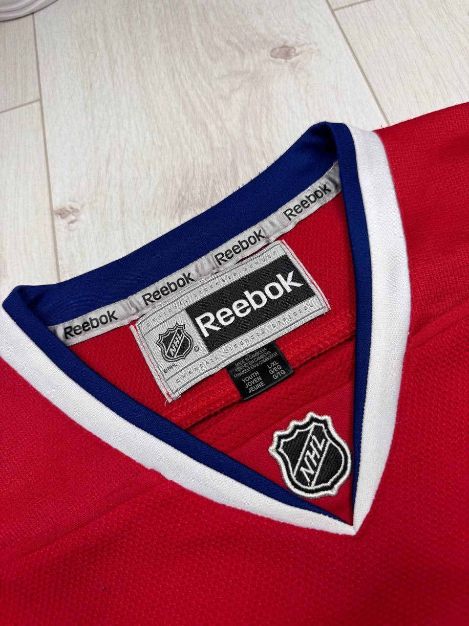 NHL × Reebok SIGNED Reebok NHL Montreal Canadiens Hockey Jersey Youth Size US XS / EU 42 / 0 - 7 Thumbnail