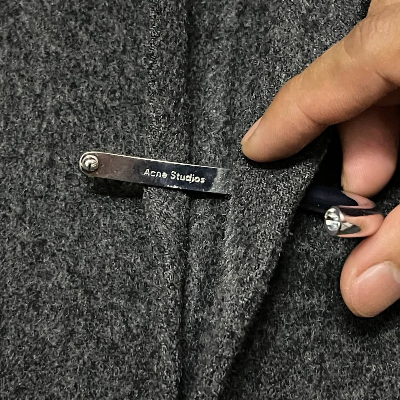 Acne Studios AW15 Acne Studios Foin Double Wool Long Coat Size US S / EU 44-46 / 1 - 6 Thumbnail