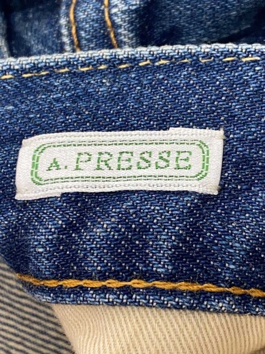 A.PRESSE Washed Denim Wide Pants 22aw Size US 34 / EU 50 - 4 Thumbnail