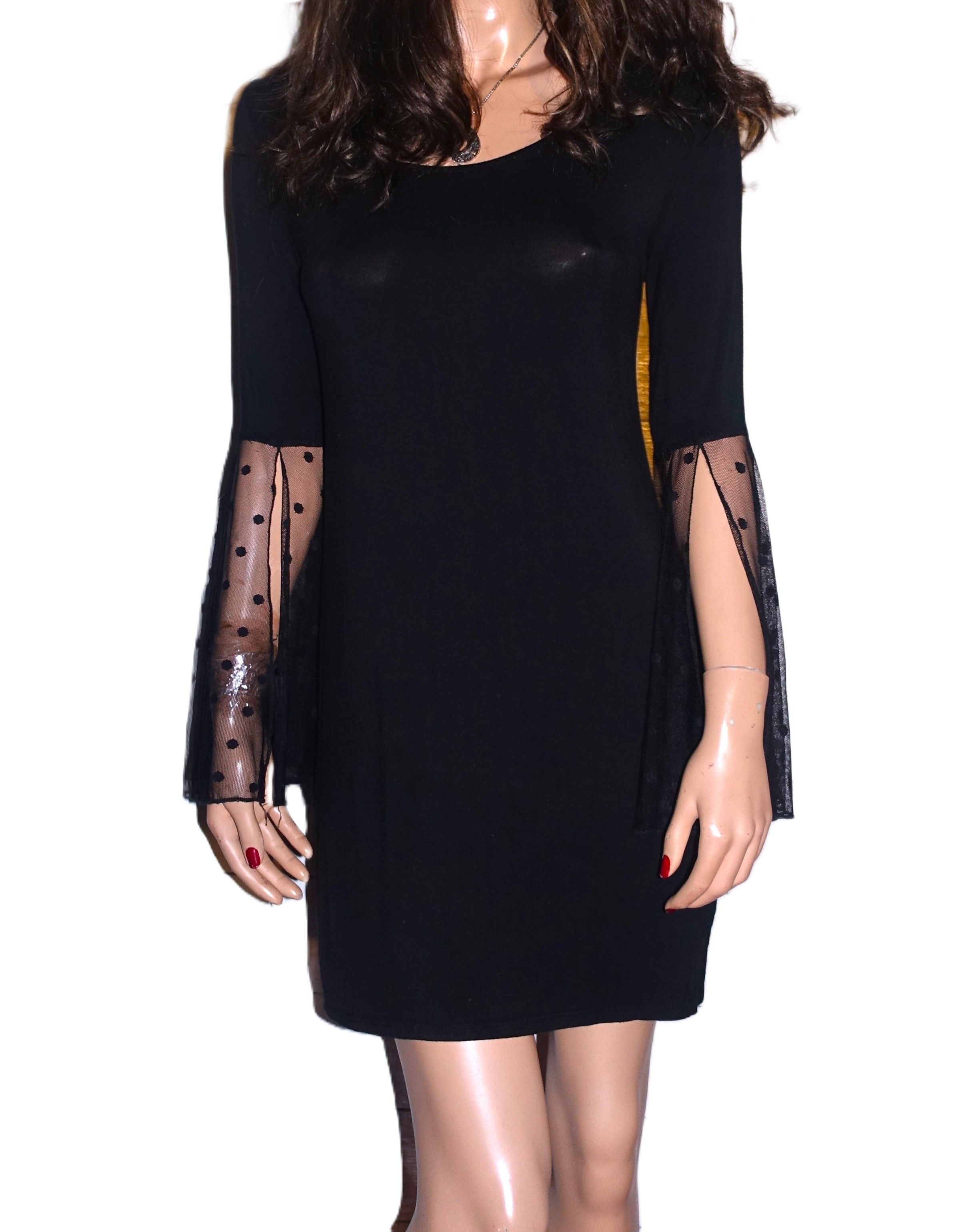 Other AmeLia James Black Lace Polka Dot Dress XS Size XS / US 0-2 / IT 36-38 - 1 Thumbnail